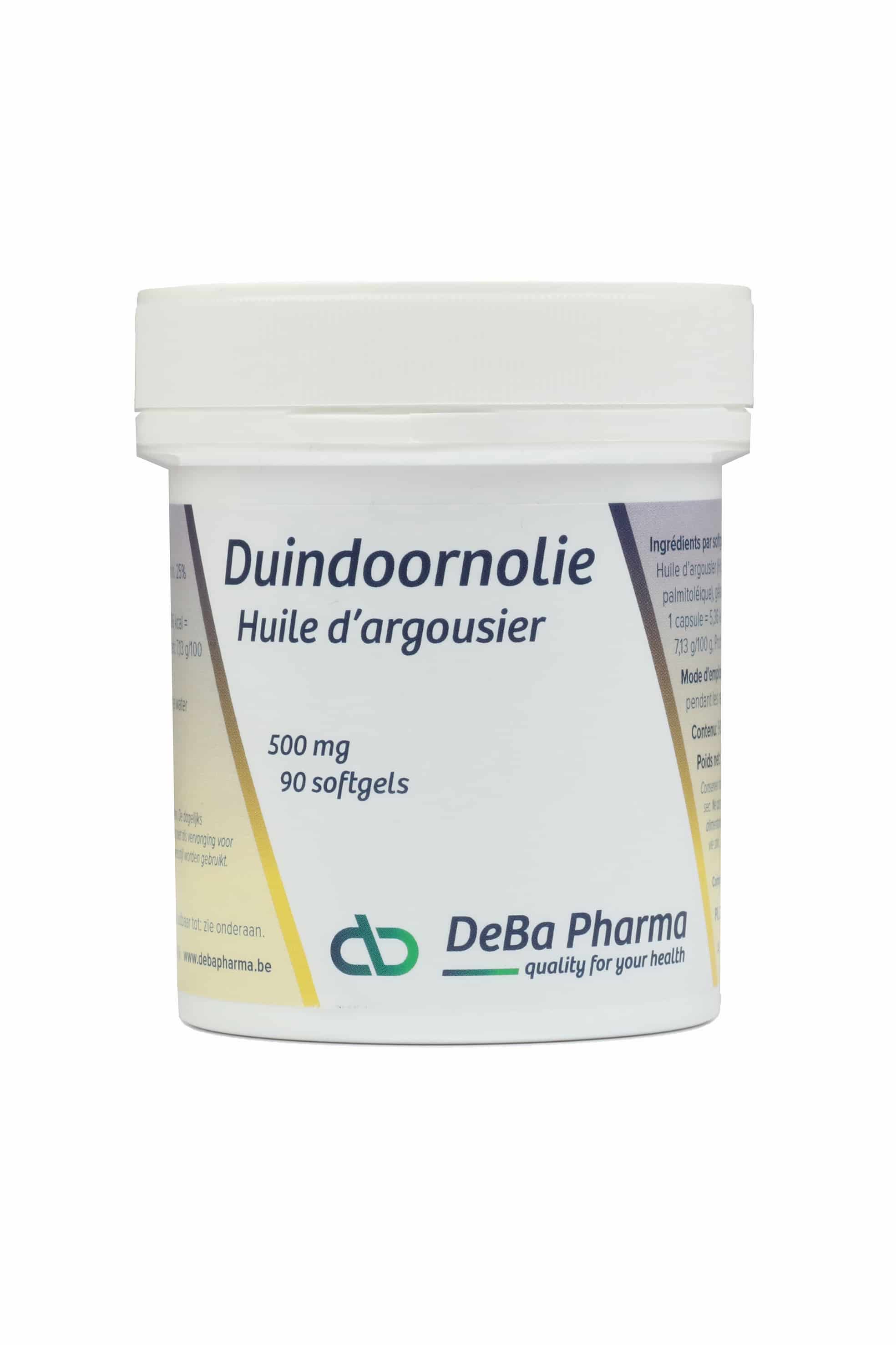 Deba Duindoornolie 500 mg Deba Duindoornolie 500 mg
