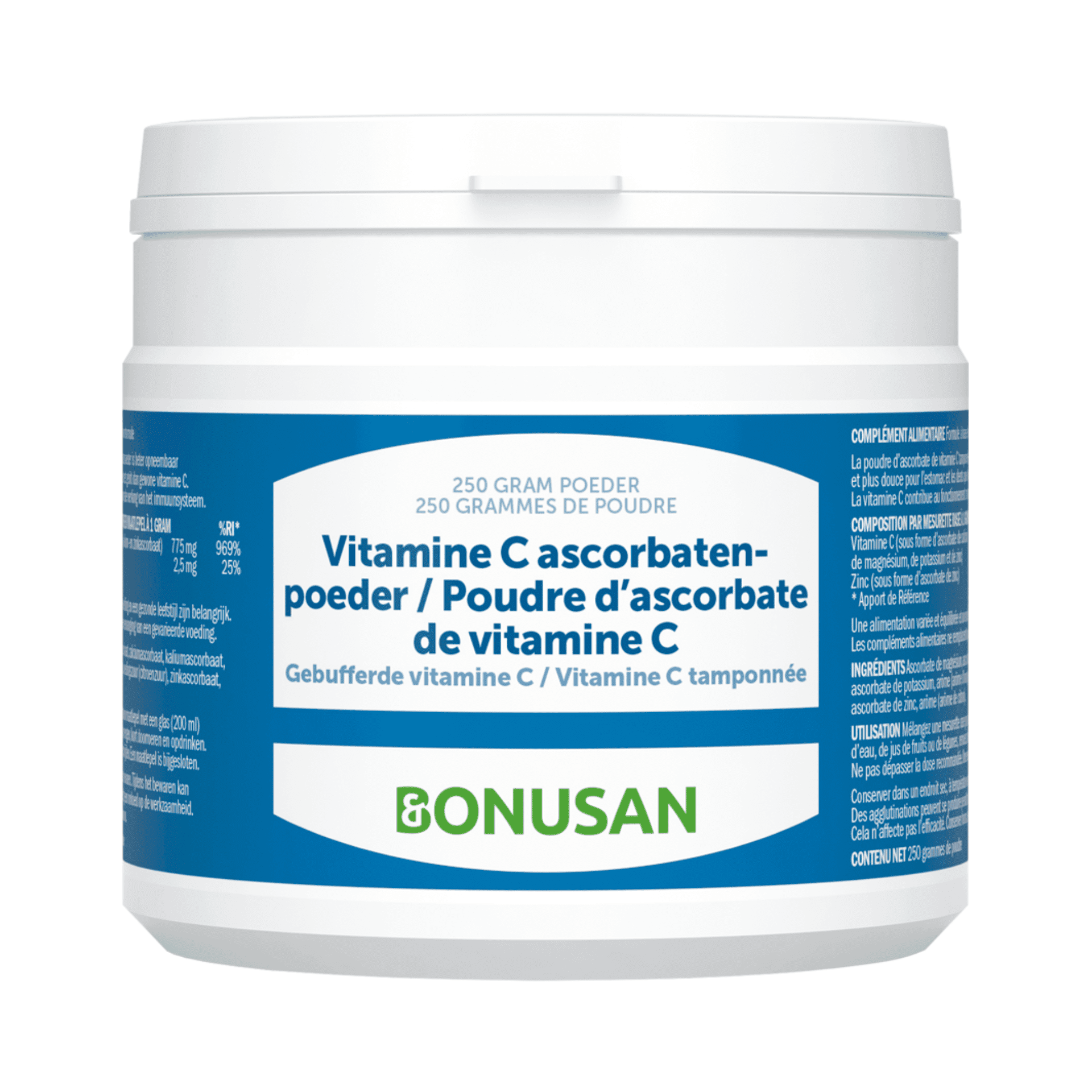 Ascorbate Vitamine C Pdr 250g Bonusan