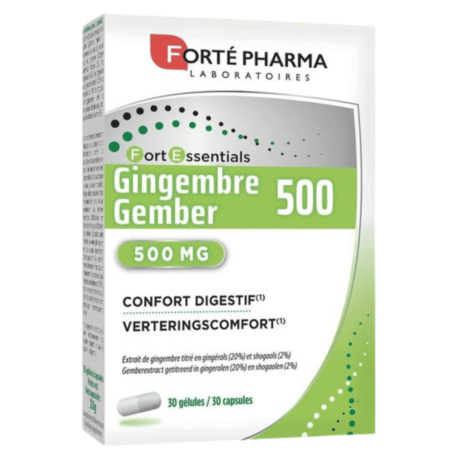 Gingembre 500 Caps 30