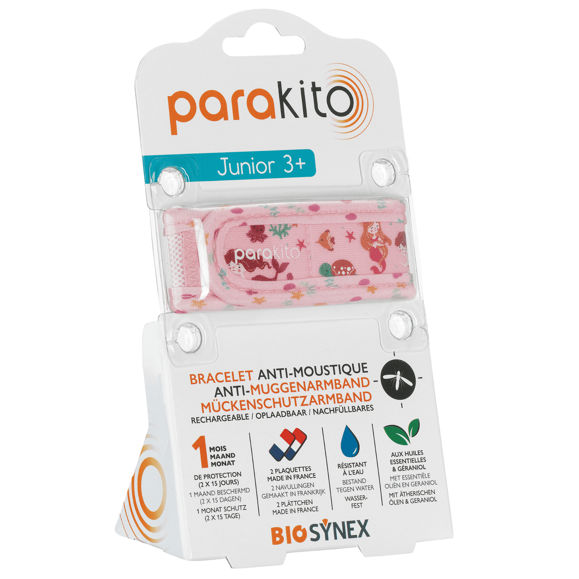 Parakito Junior 3+ Anti-Muggenarmband Parakito Junior 3+ Anti-Muggenarmband