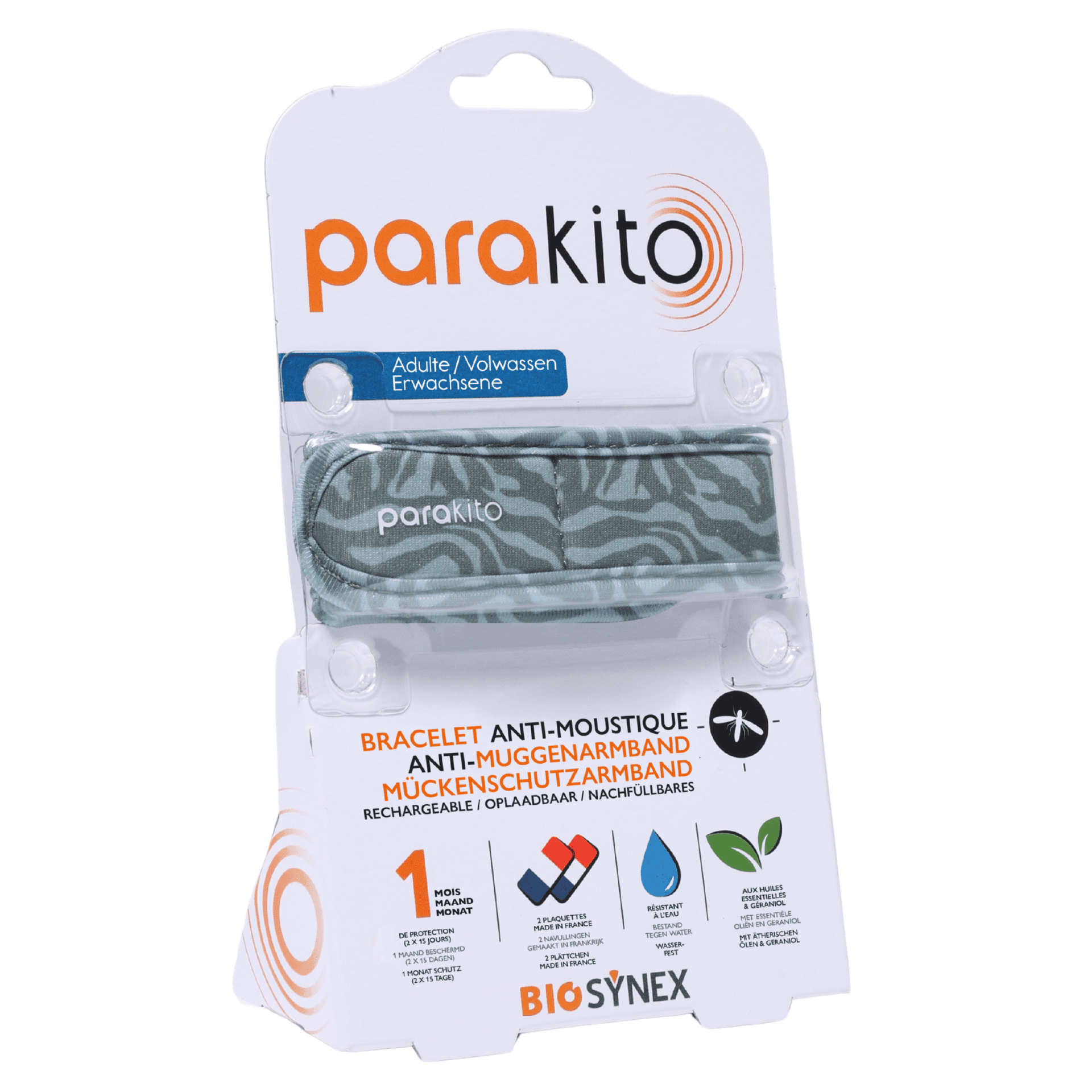 Para'kito Bracelet Adulte Color Noir 1 Para'kito Bracelet Adulte Color Noir 1