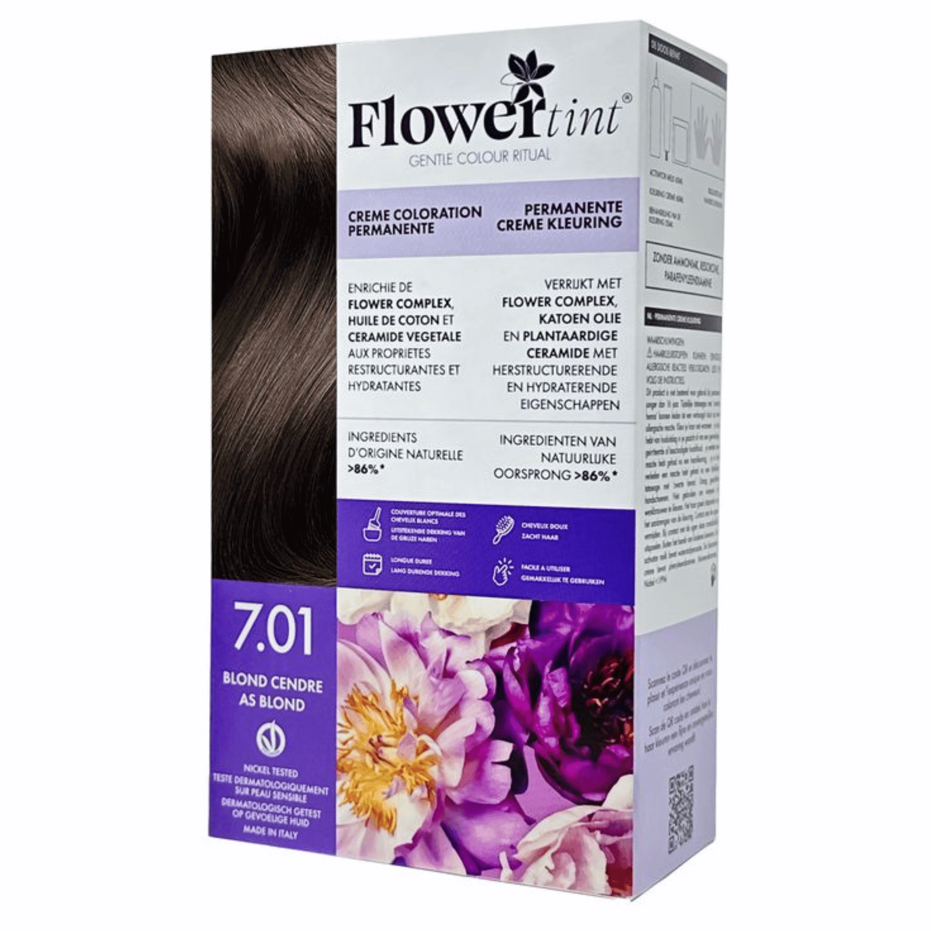 FlowerTint Permanente Crèmekleuring 140 ml FlowerTint Permanente Crèmekleuring 140 ml