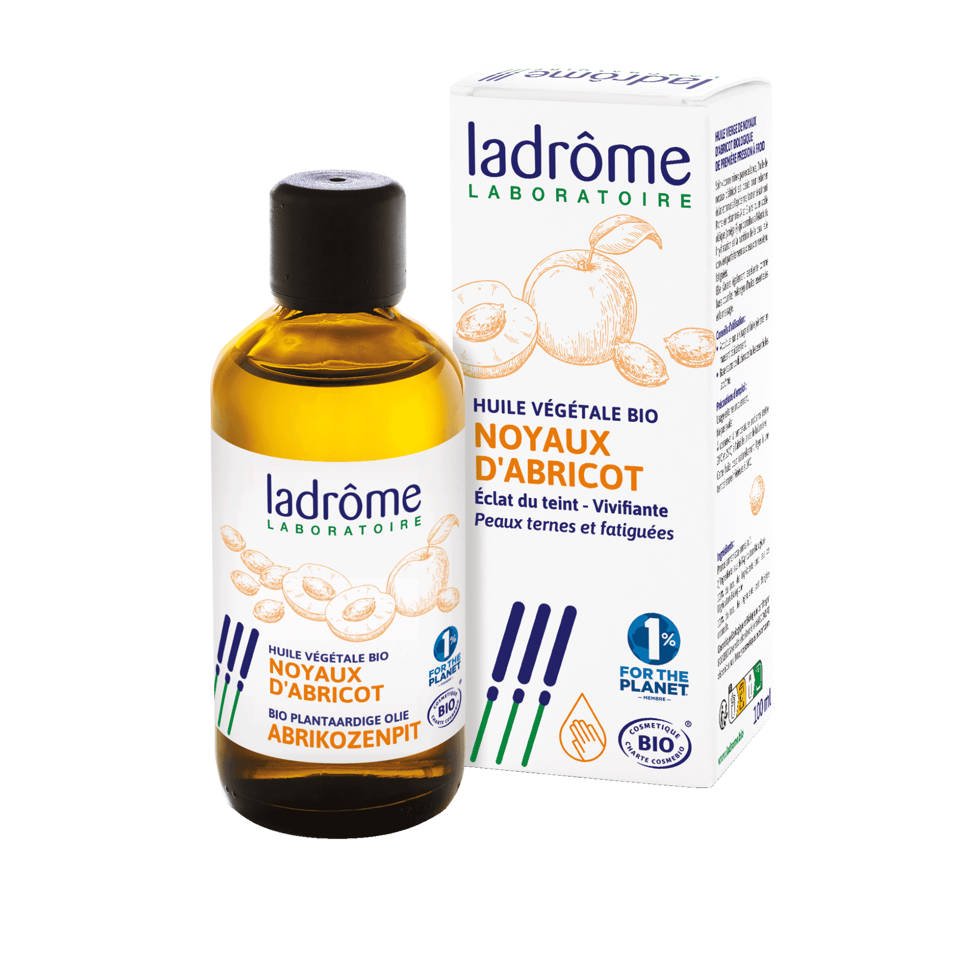 Ladrome Huile Noyaux Abricot 100ml