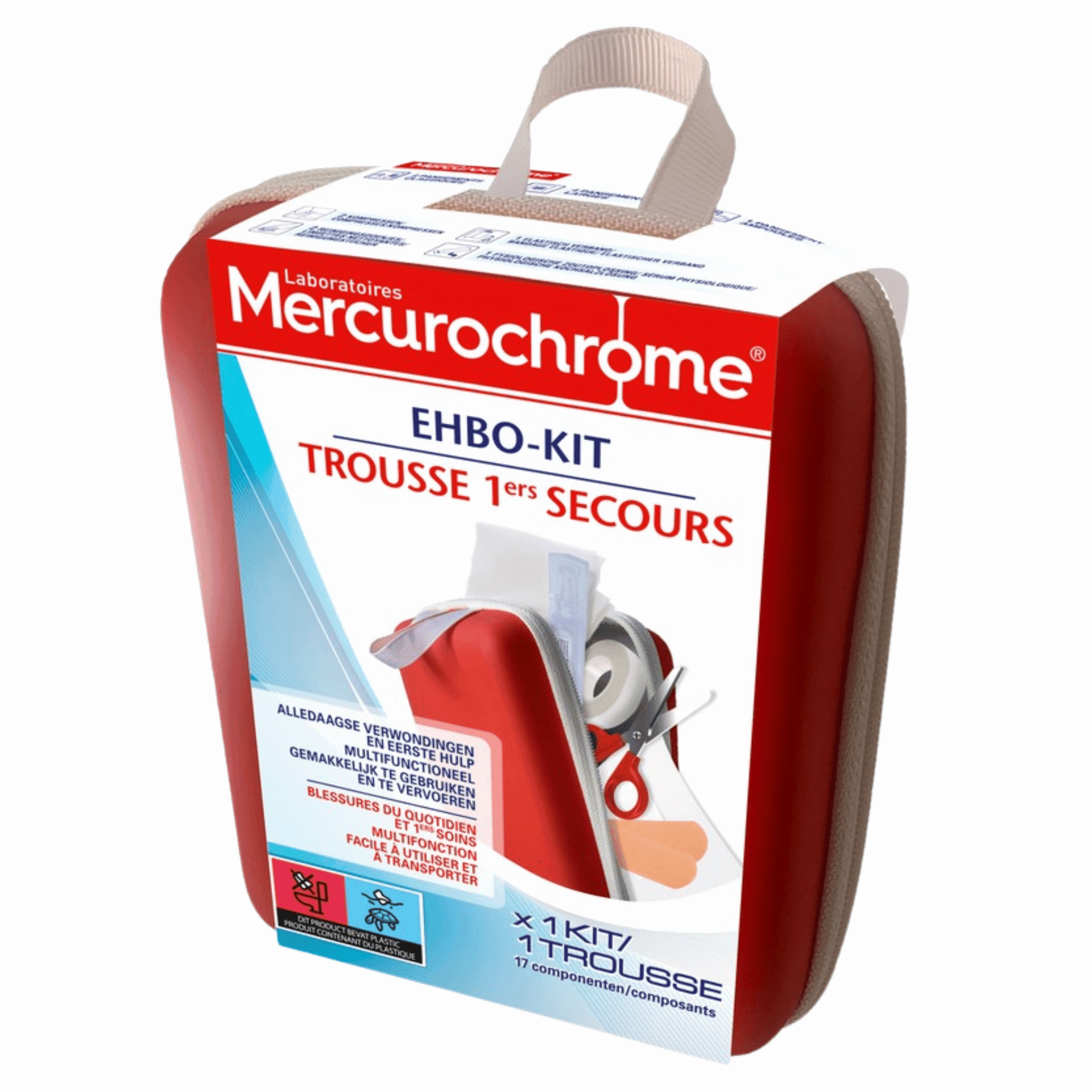 Mercurochrome Eerste Hulp Kit 17 Producten