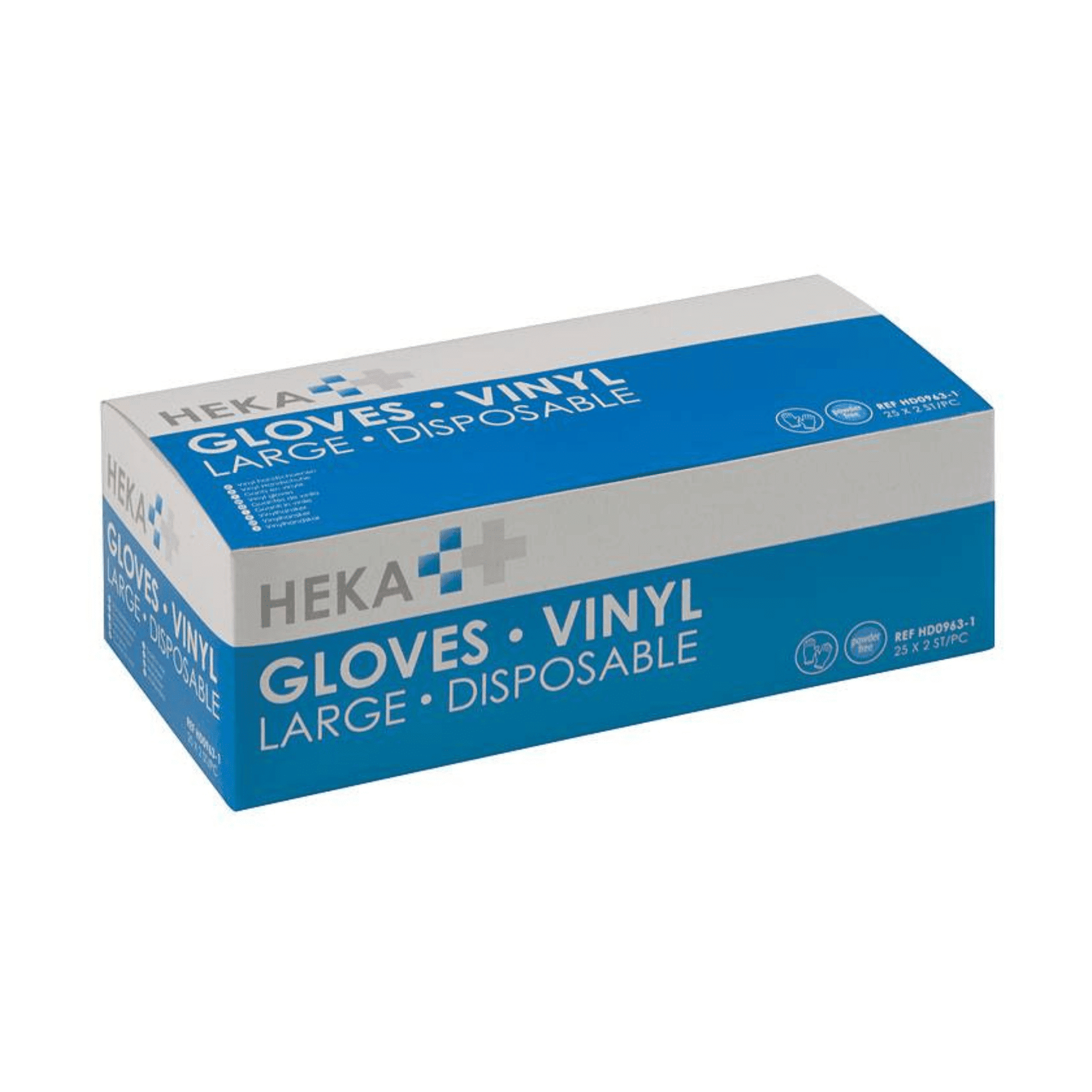 Heka Gants Vinyle l Paire Non Steriles Heka Gants Vinyle l Paire Non Steriles