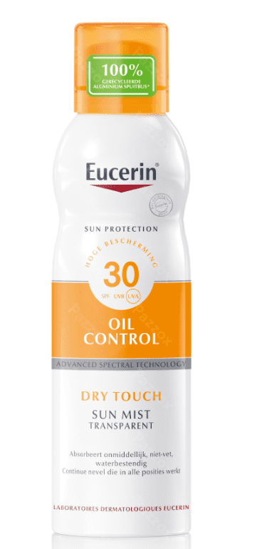Eucerin Oil Control Sun Mist Transparent SPF30