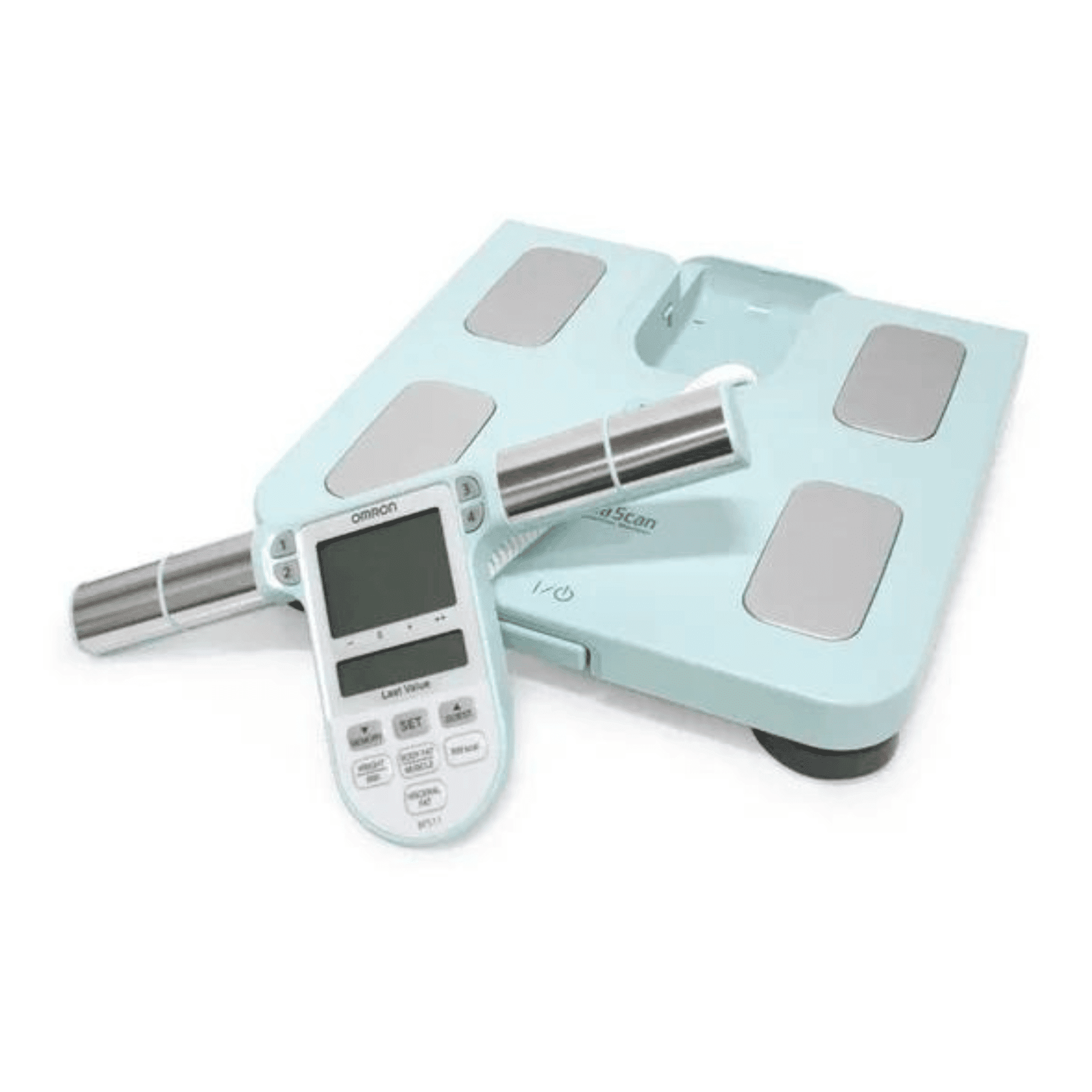 Omron BF511 Lichaamscompositiemeter Turquoise Omron BF511 Lichaamscompositiemeter Turquoise