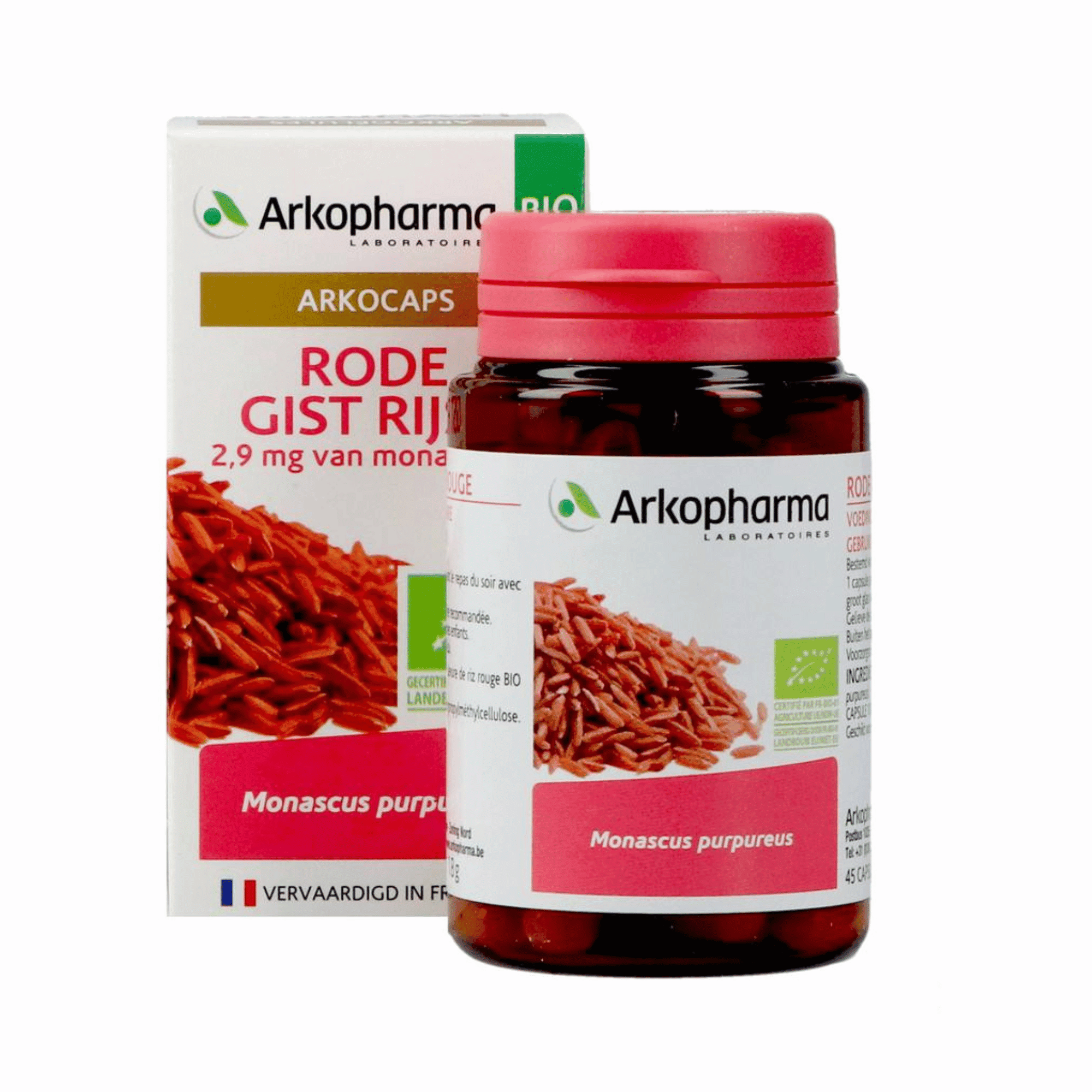Arkopharma Arkocaps Rode Gist Rijst BIO