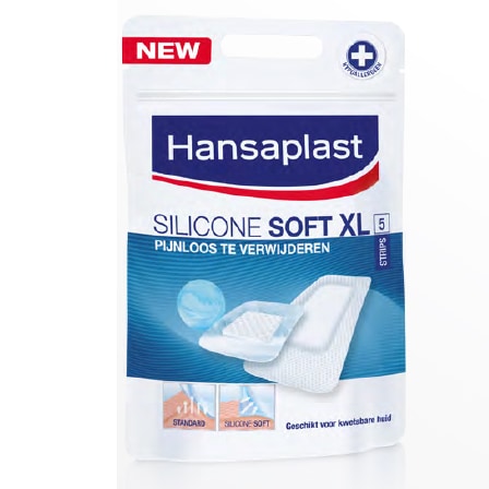 Hansaplast Silicone Soft XL