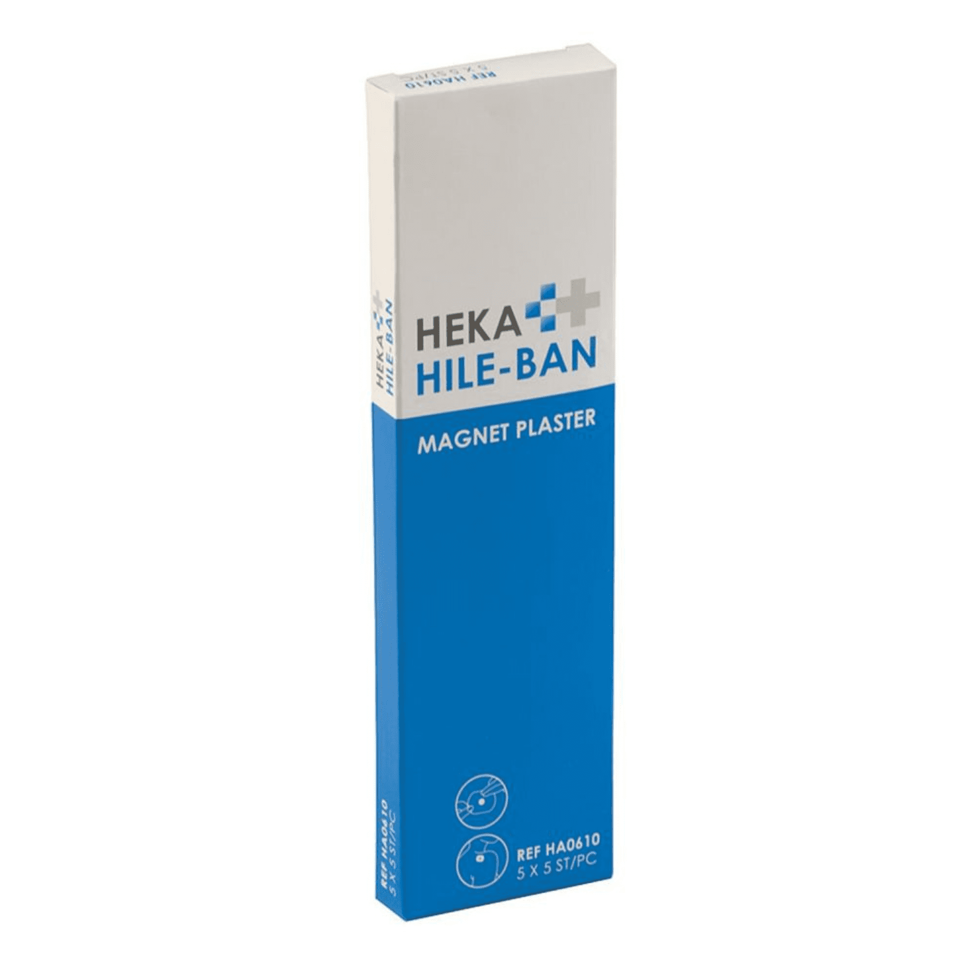 Heka Hile-Ban Magneetpleister Ovaal 2,7 x 2 cm