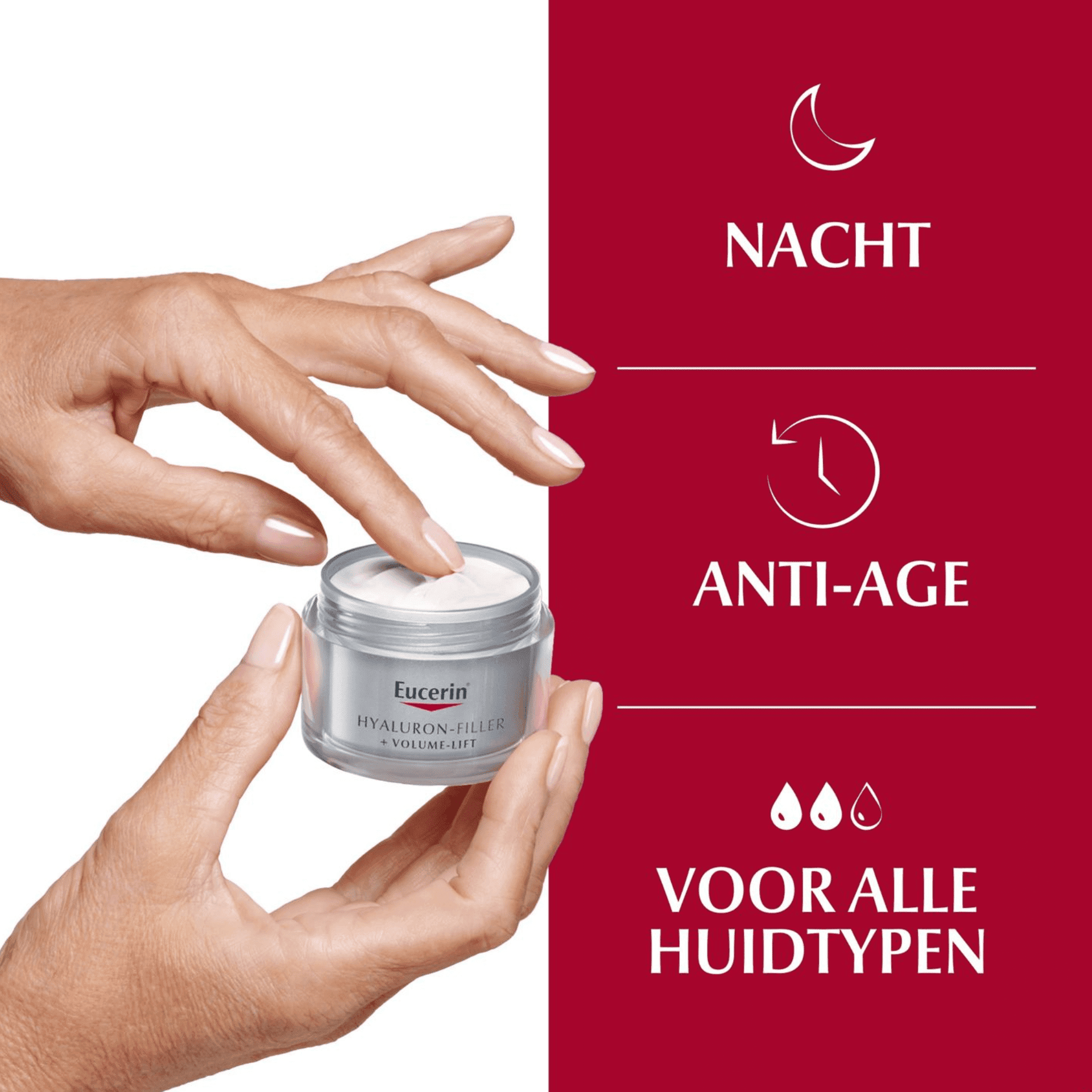 Eucerin Hyaluron-Filler + Volume-Lift Nachtcrème Eucerin Hyaluron-Filler + Volume-Lift Nachtcrème