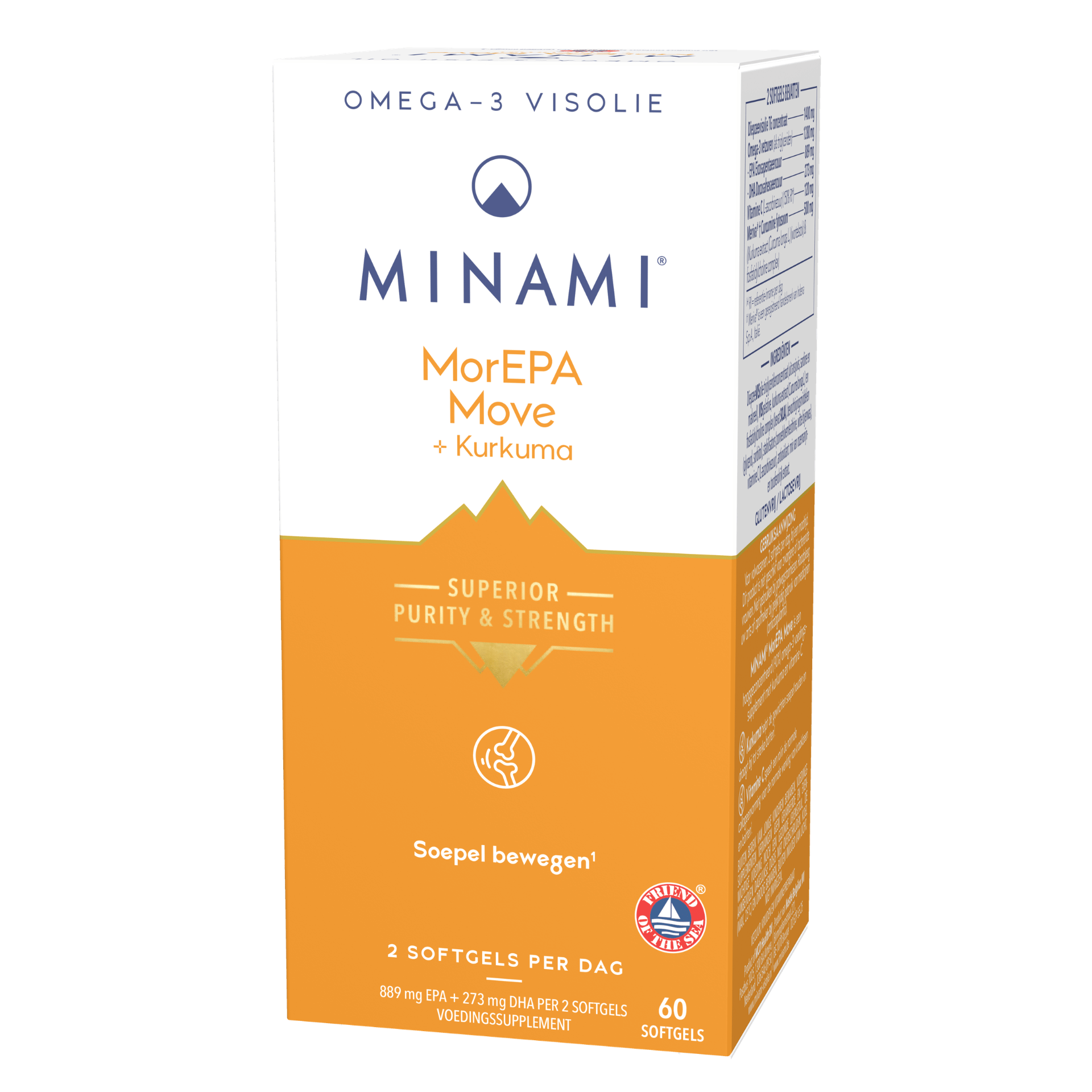 Minami MorEPA Move 60 gélules Minami MorEPA Move 60 gélules