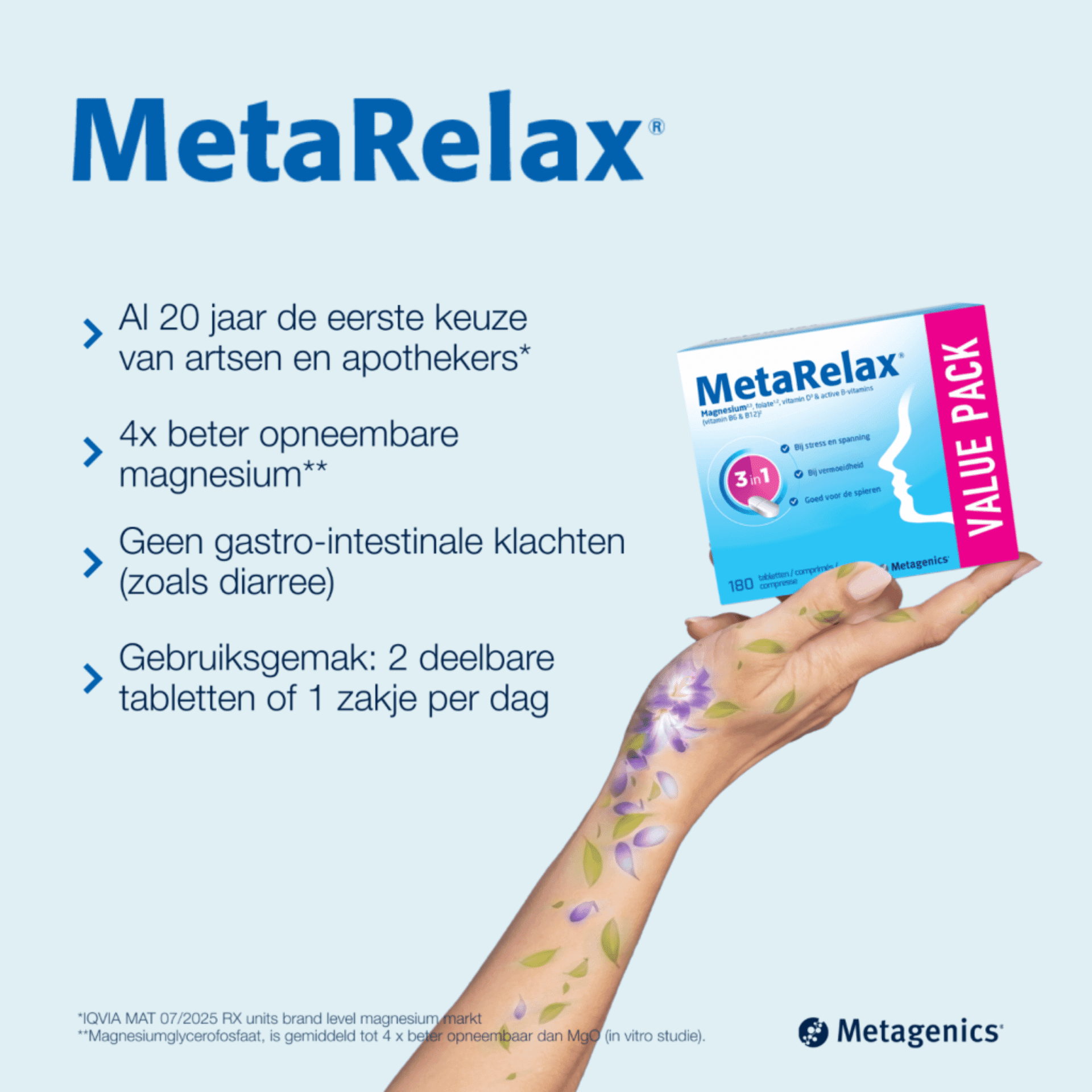 Metarelax Comp 180 22431 Metagenics
