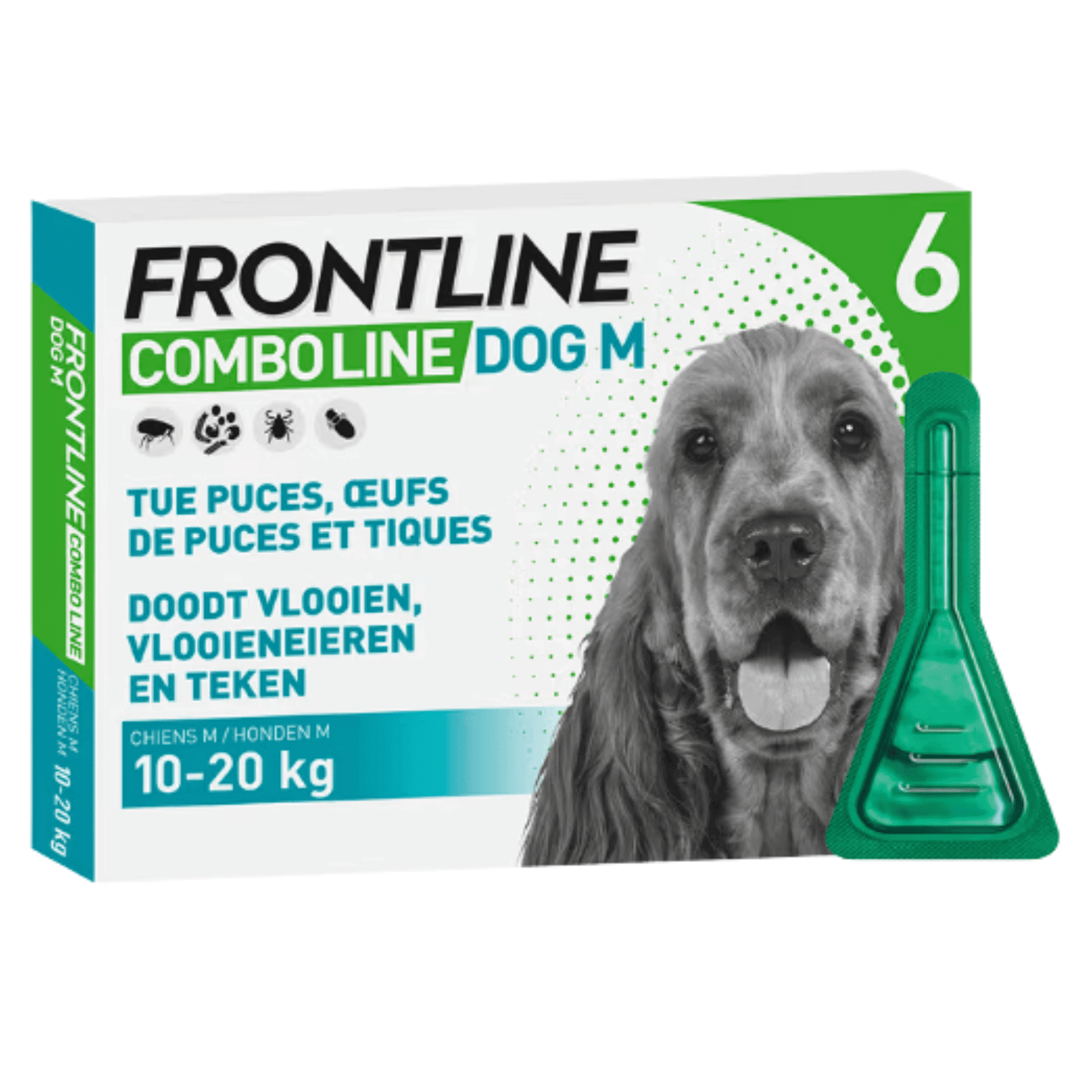 Frontline ComboLine Chien M 10-20 kg Frontline ComboLine Chien M 10-20 kg