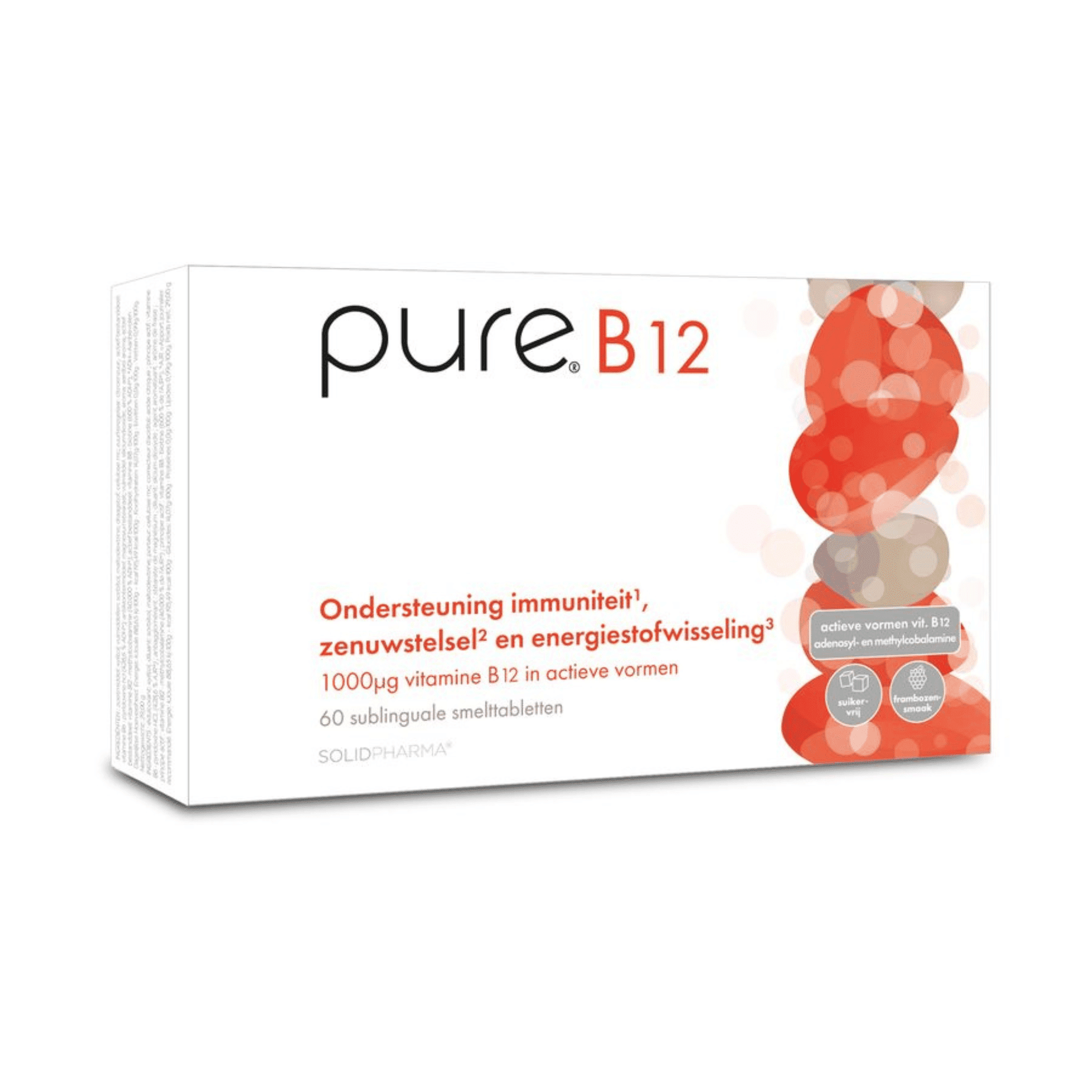 Pure B12 Comp Orodispersibles 60 Pure B12 Comp Orodispersibles 60