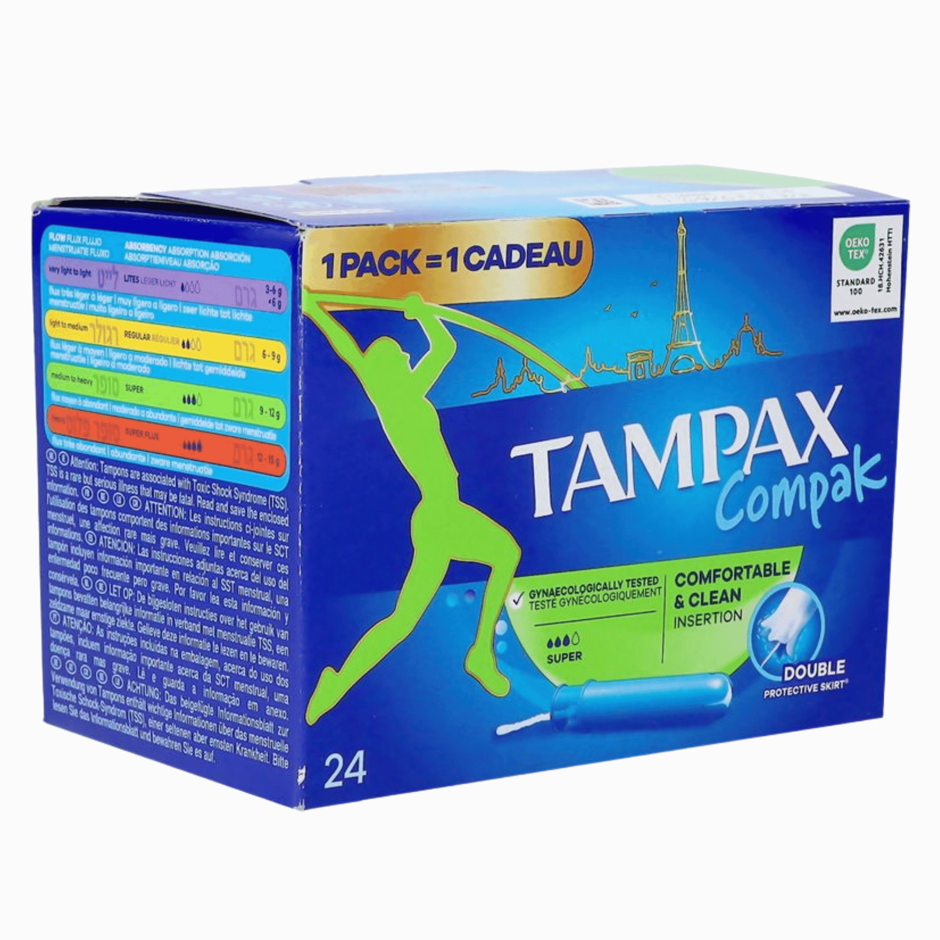 Tampax Compak Super Tampons