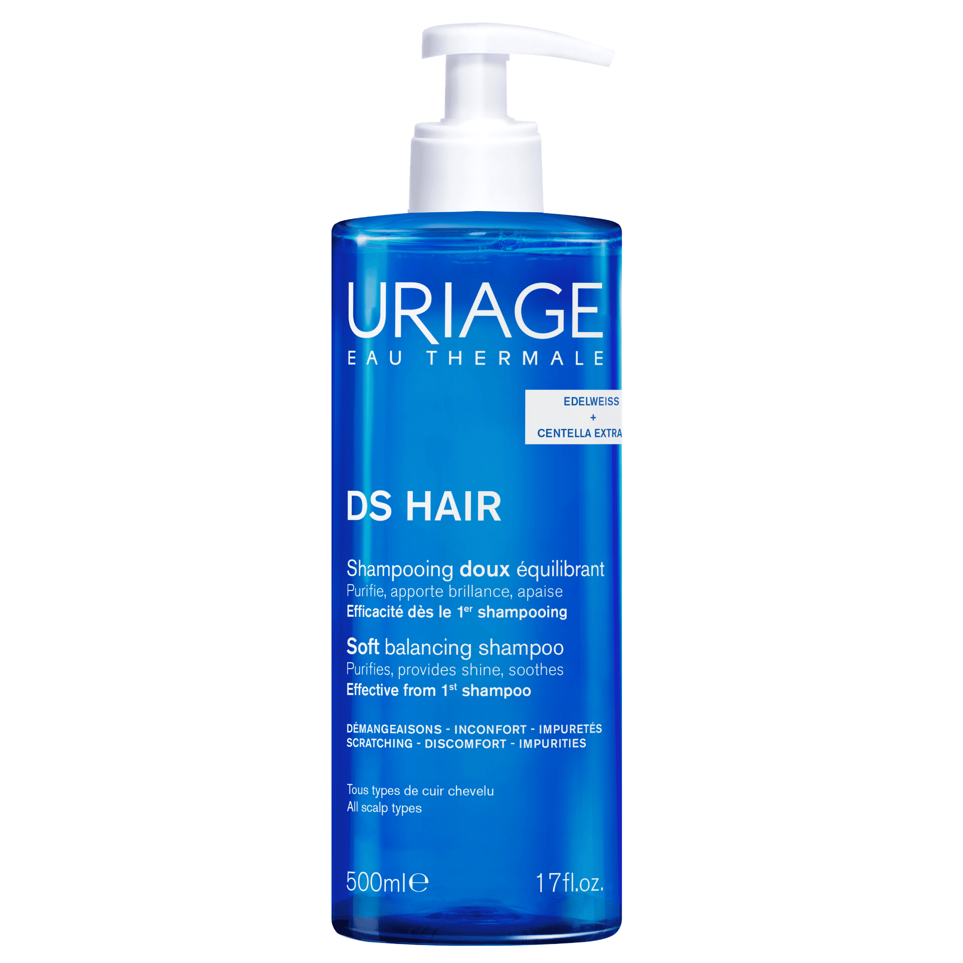 Uriage DS Hair Milde Evenwichtsherstellende Shampoo