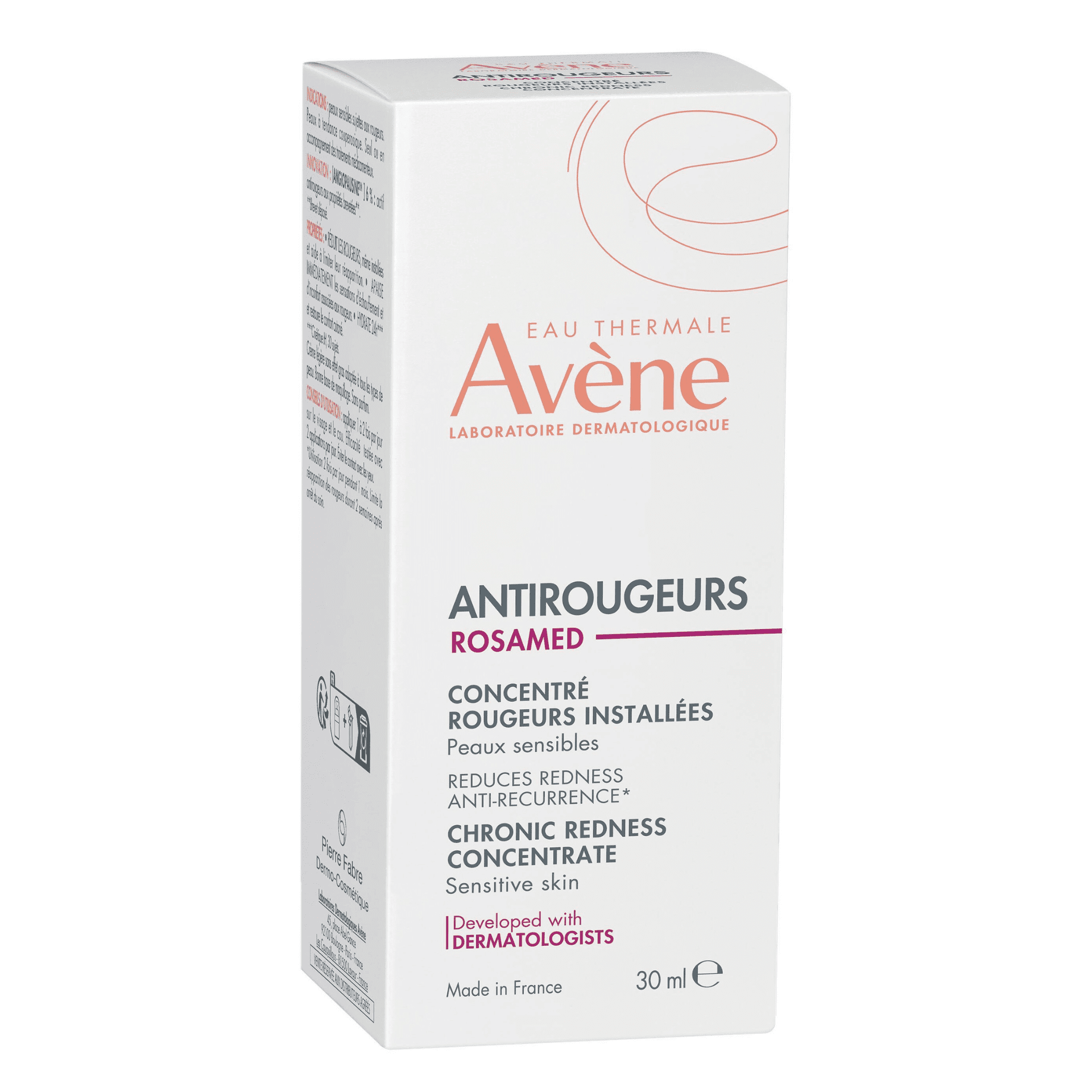 Avène Antirougeurs Rosamed Concentré Rougeurs Installées Avène Antirougeurs Rosamed Concentré Rougeurs Installées