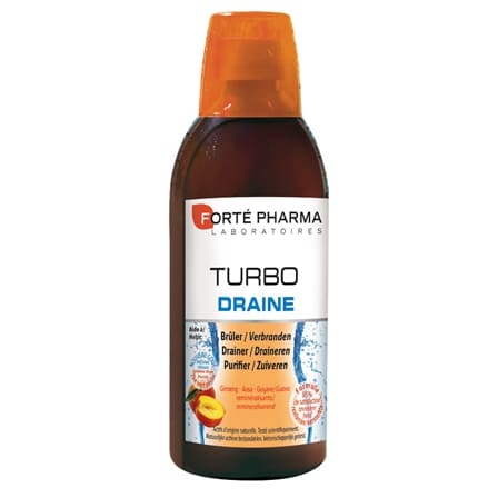 Forté Pharma Turbodraine Groene Thee-Perzik Forté Pharma Turbodraine Groene Thee-Perzik