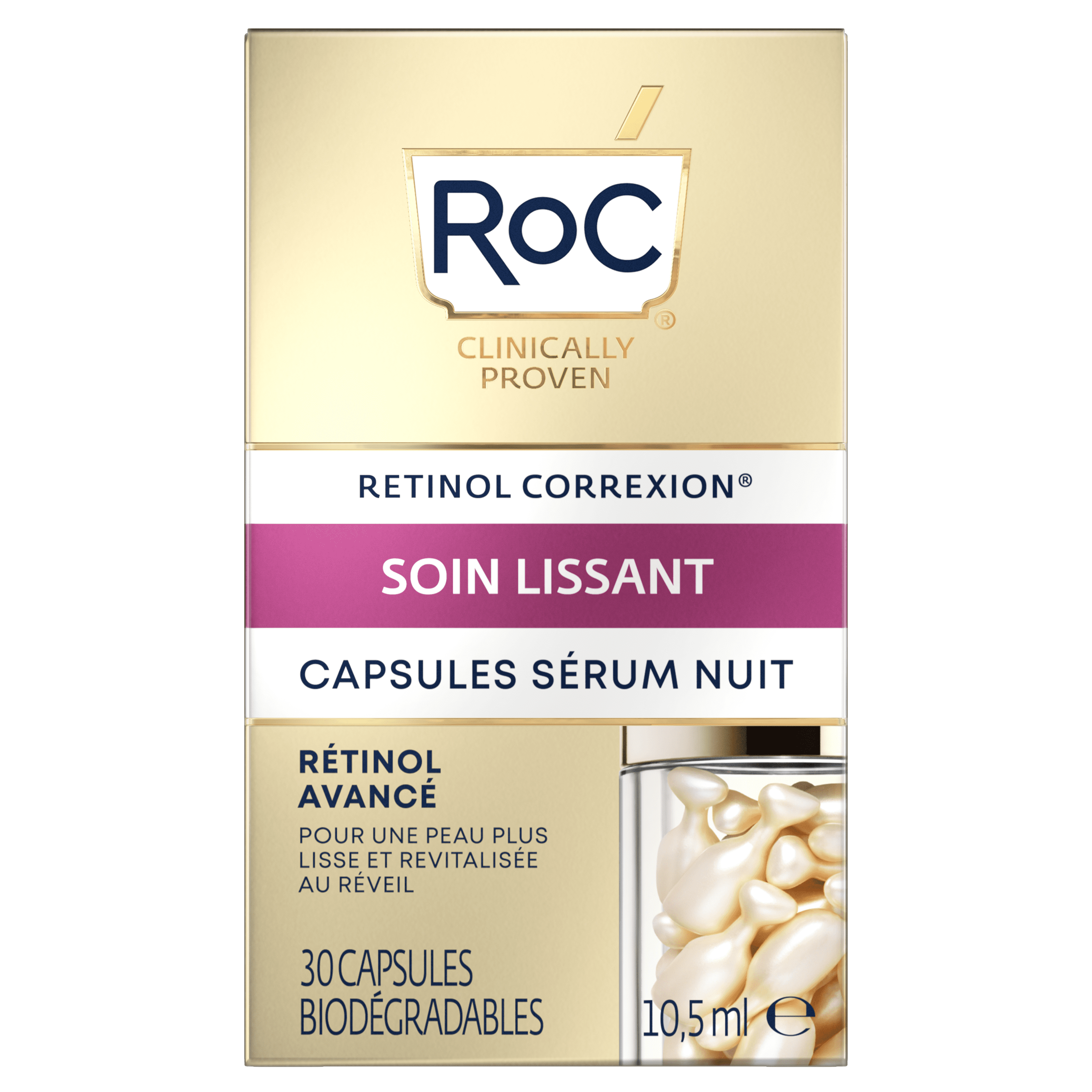 RoC Retinol Correxion Smoothing Night Serum Capsules RoC Retinol Correxion Smoothing Night Serum Capsules