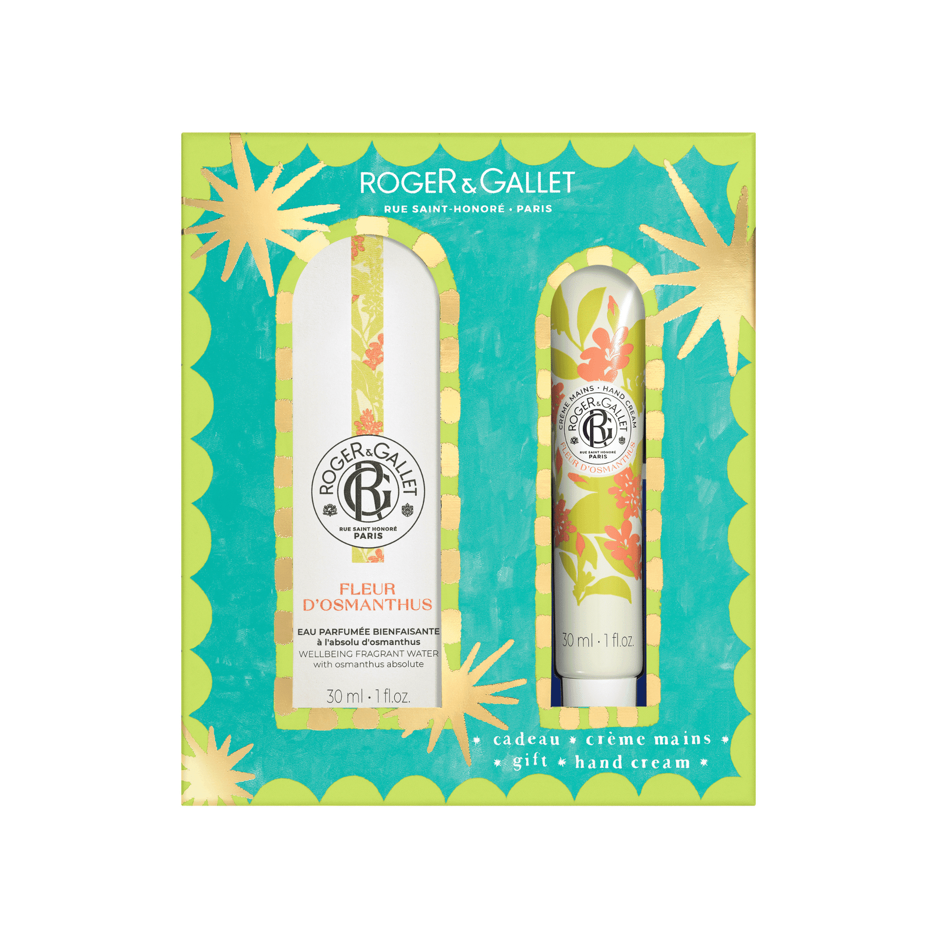 Roger & Gallet Geparfumeerd Water + Handcrème Geschenkset Roger & Gallet Geparfumeerd Water + Handcrème Geschenkset