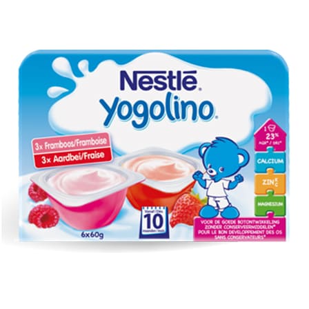 Nestlé Yogolino Aardbei-Framboos
