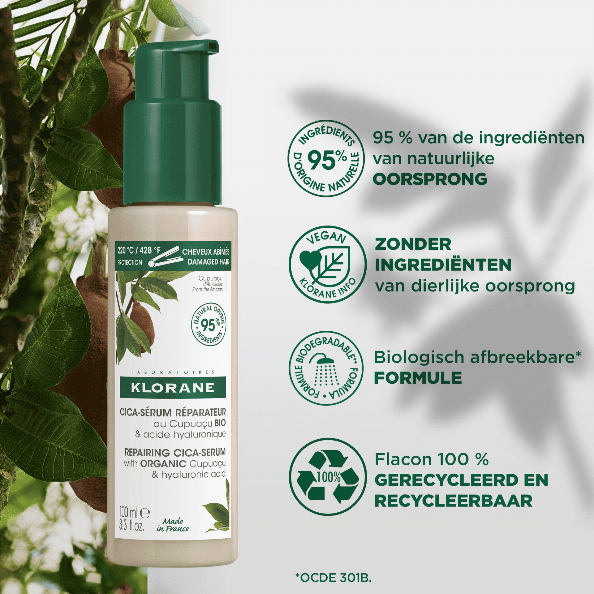 Klorane Cupuaçu Herstellend Cica-Serum Klorane Cupuaçu Herstellend Cica-Serum