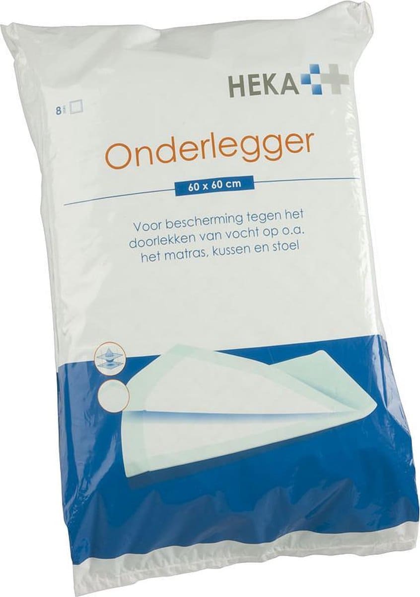 Heka Onderlegger Fluffpulp 60 x 60 cm Heka Onderlegger Fluffpulp 60 x 60 cm