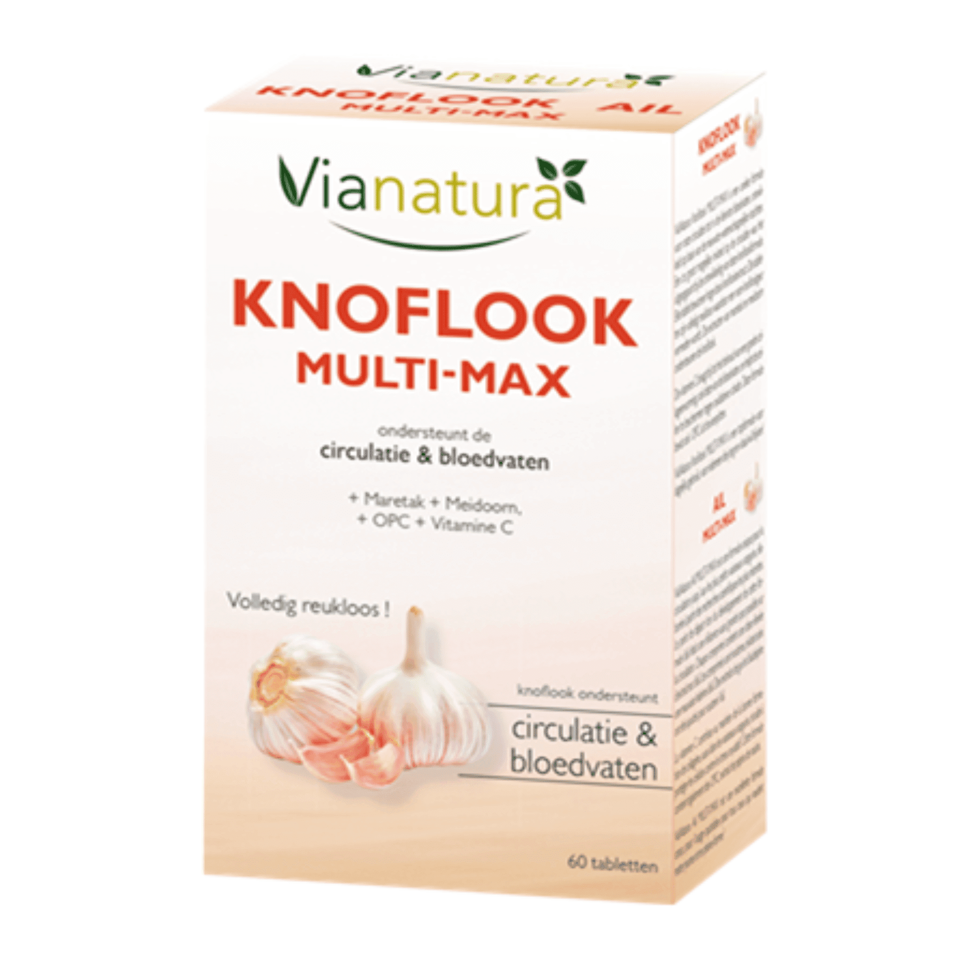 Vianatura Knoflook Multi-Max 60 tabletten