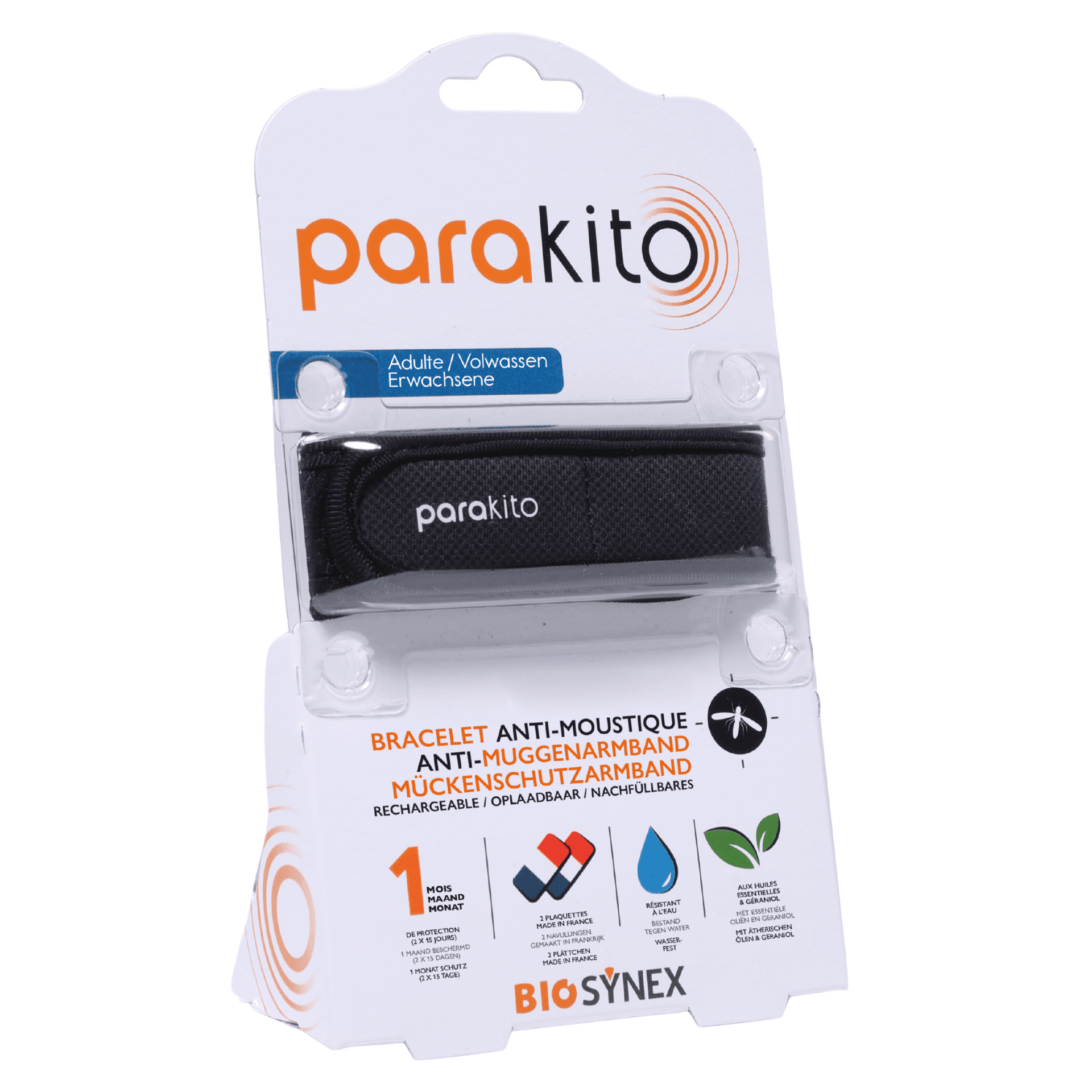 Para'kito Bracelet Adulte Color Noir 1