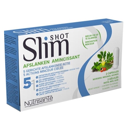 Nutrisanté Slimshot 5 Action 20 Dagen Nutrisanté Slimshot 5 Action 20 Dagen