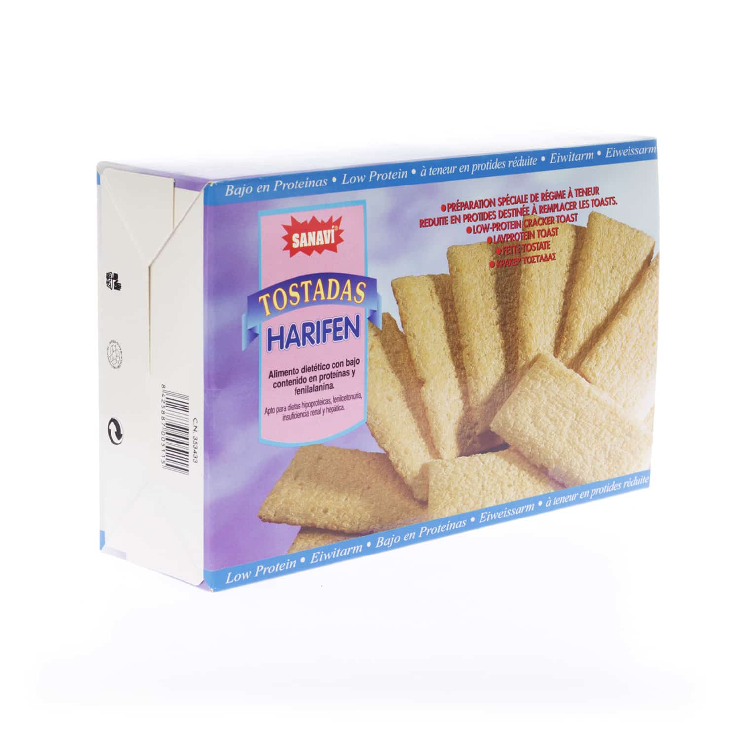 Sanavi Harifen Toast zonder Gluten