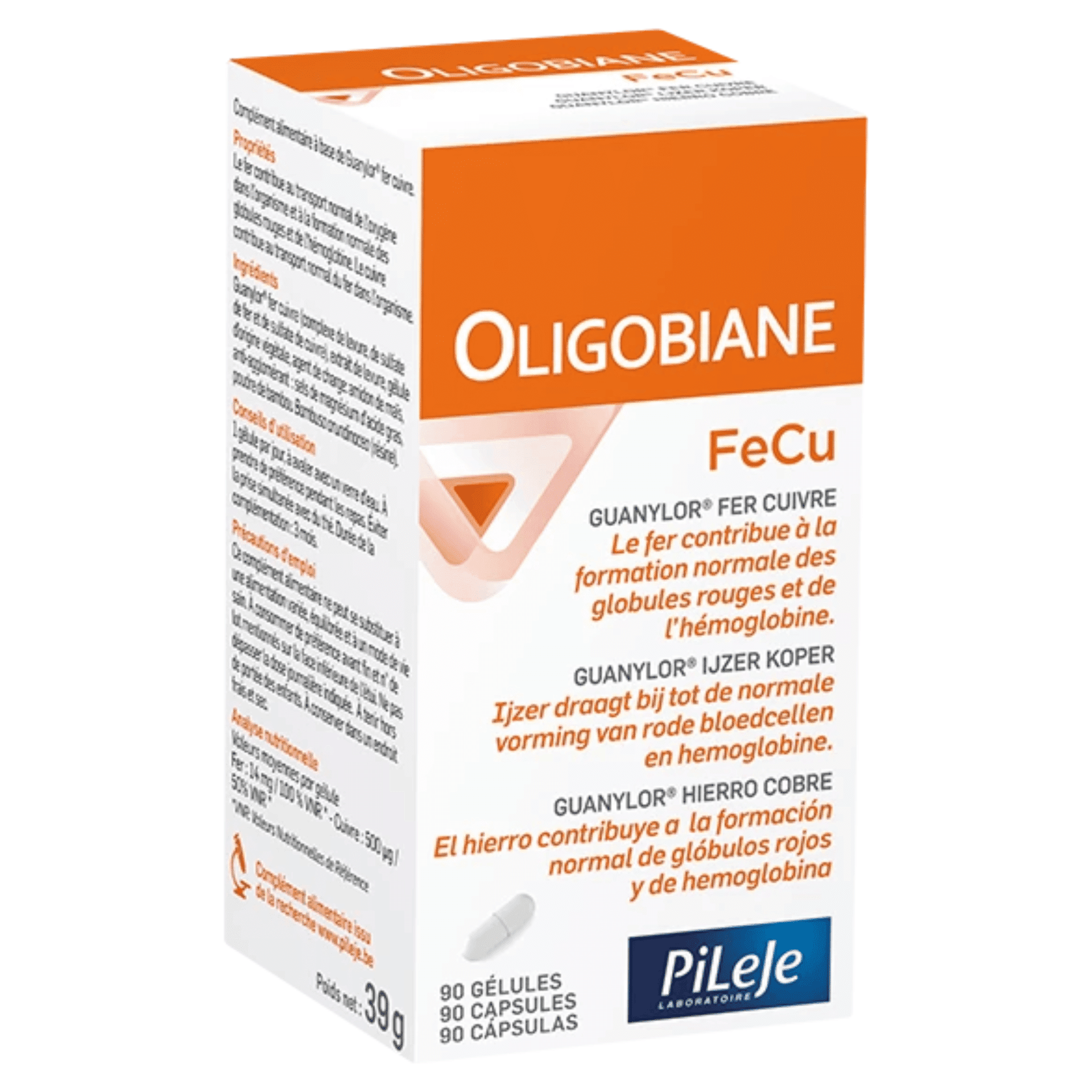 OLIGOBIANE FE CU 90 GELL NF