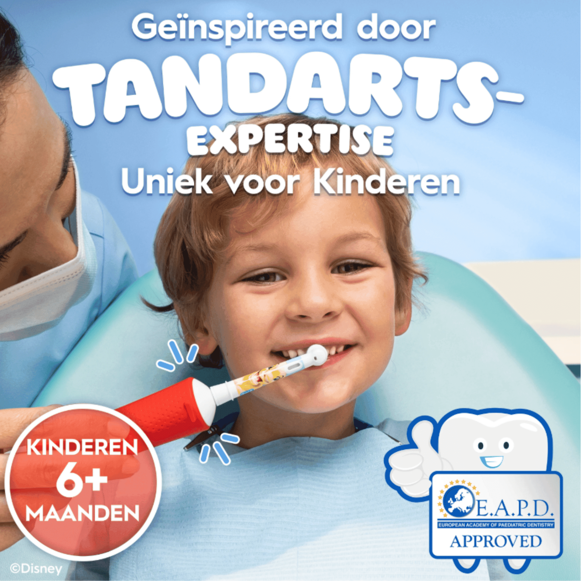 Oral-B Kids Tandpasta +6M Leeuwenkoning Oral-B Kids Tandpasta +6M Leeuwenkoning