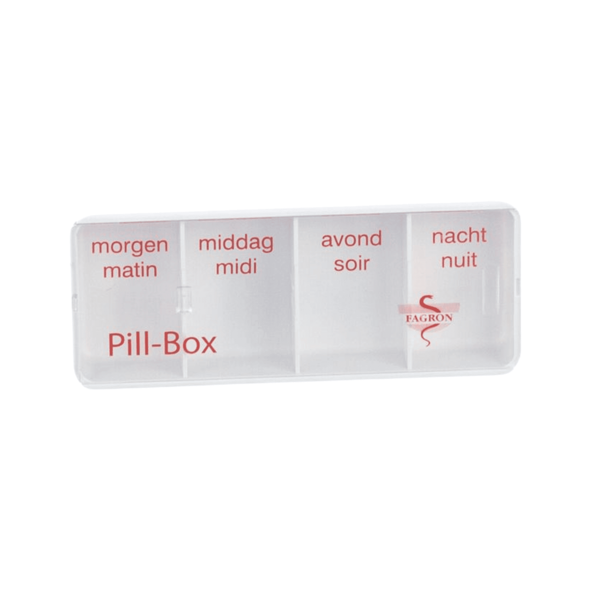 Fagron Pill Box 4 Vakken Fagron Pill Box 4 Vakken
