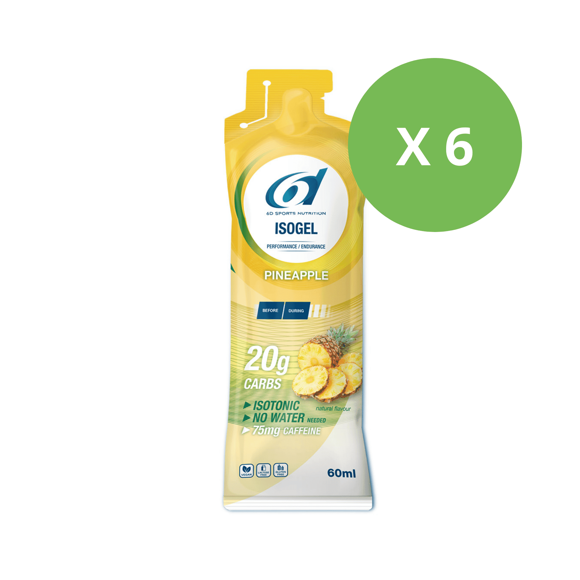 6d Isogel 6 x 60 ml 6d Isogel 6 x 60 ml