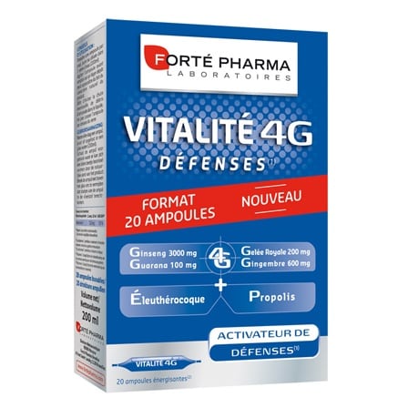FortÃ© Pharma VitalitÃ© 4G Weerstand