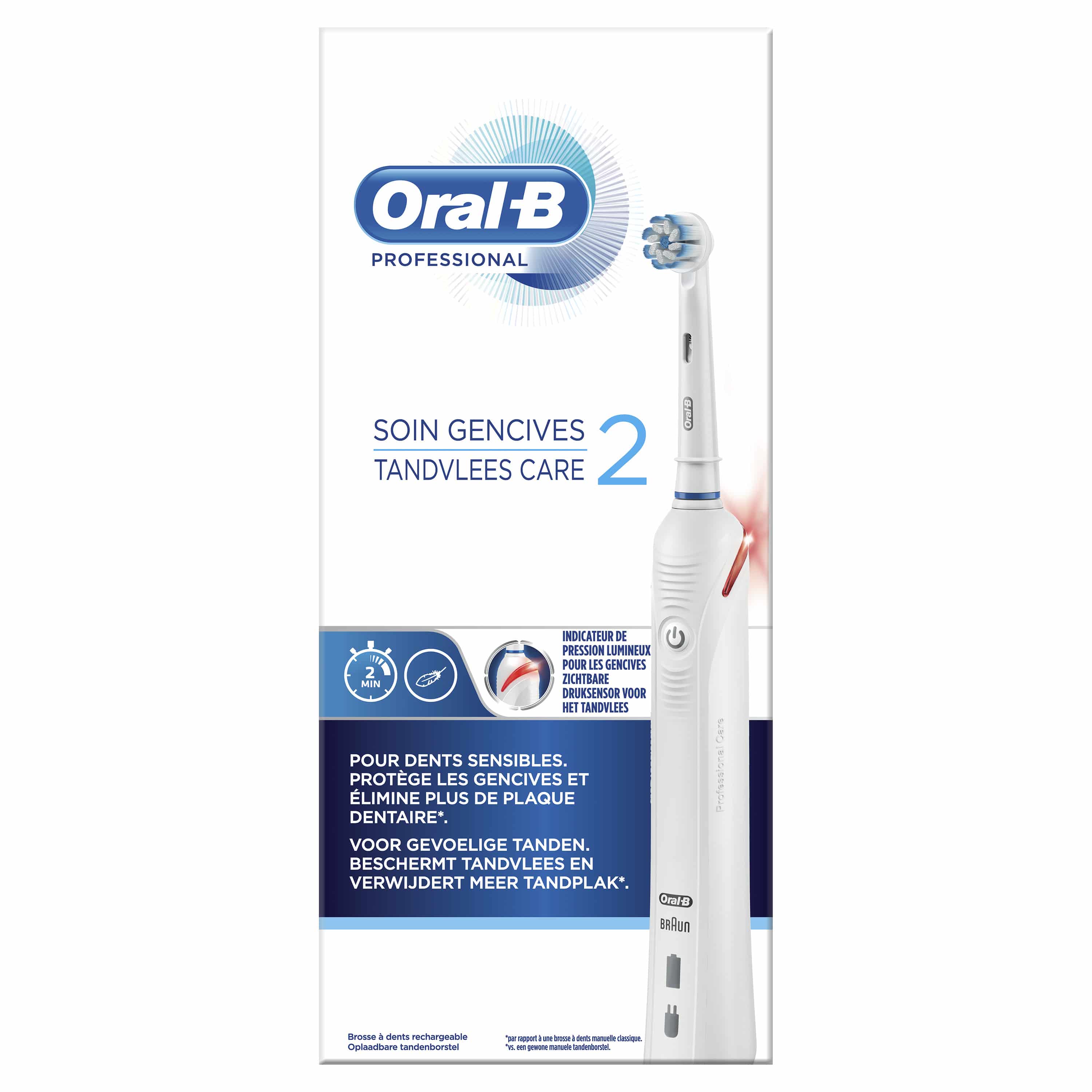 Oral B Elektrische Tandenborstel Tandvlees Care Pro 2