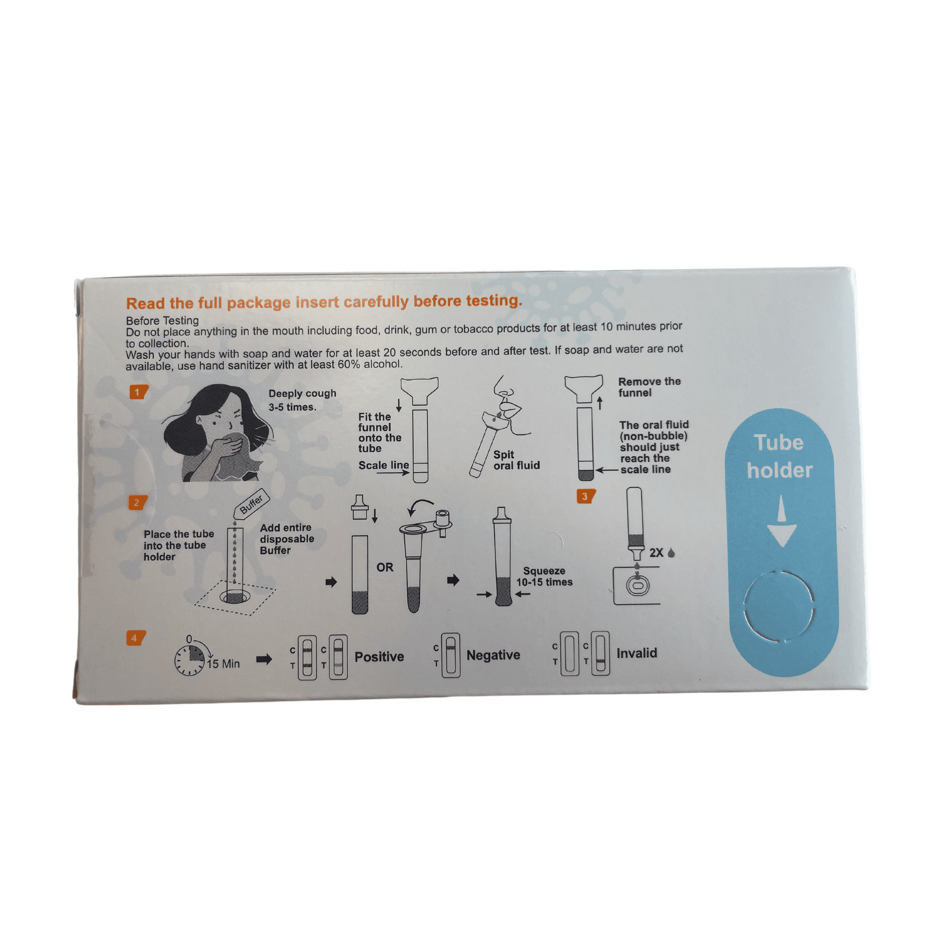 Covid-19 Antigen Rapid Test Speekseltest Covid-19 Antigen Rapid Test Speekseltest