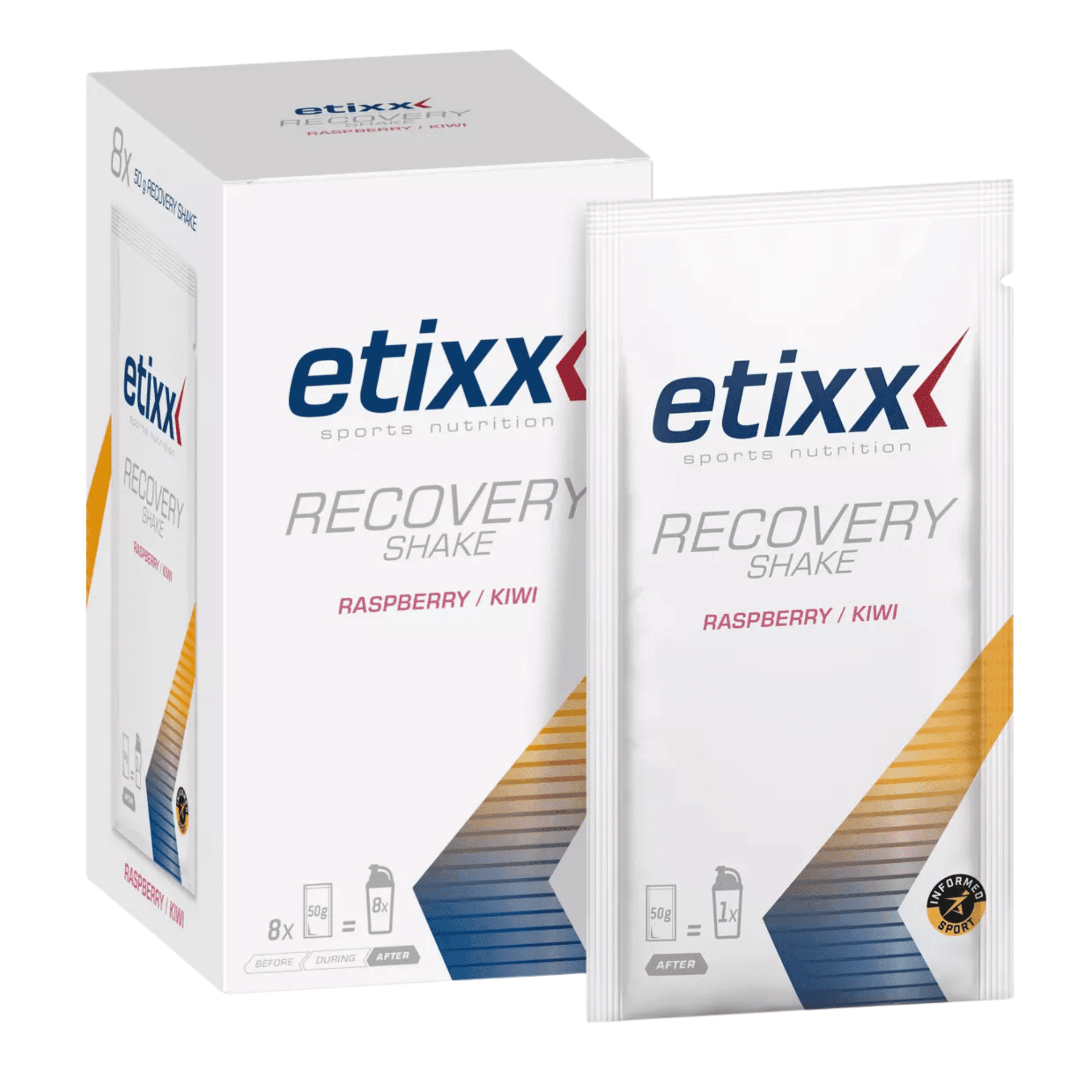 Etixx Recovery Shake Raspberry/Kiwi