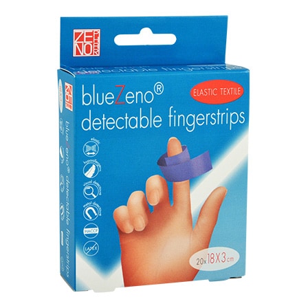 Bluezeno Detectable Fingerstrip 18,0 x 3,0 cm
