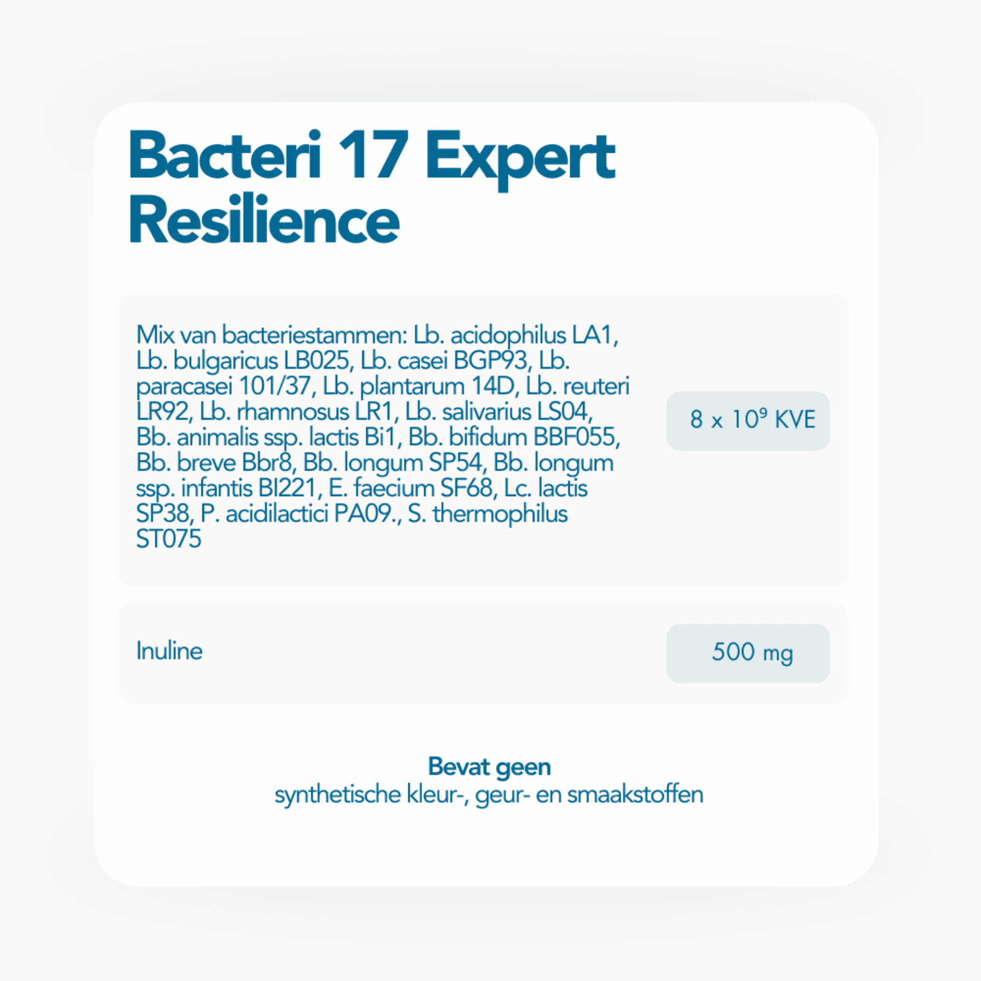 Bonusan Bacteri 17 Expert Resilience (ref. 0581)