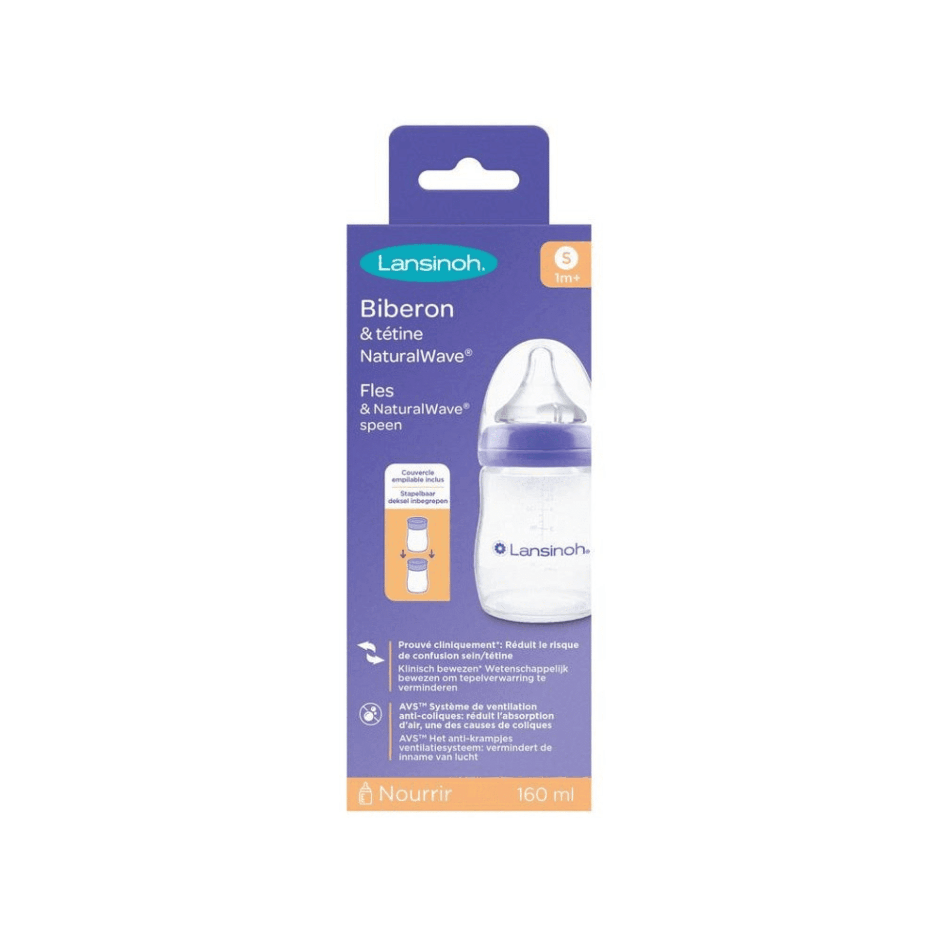 Lansinoh Zuigfles met NaturalWave Speen Lansinoh Zuigfles met NaturalWave Speen