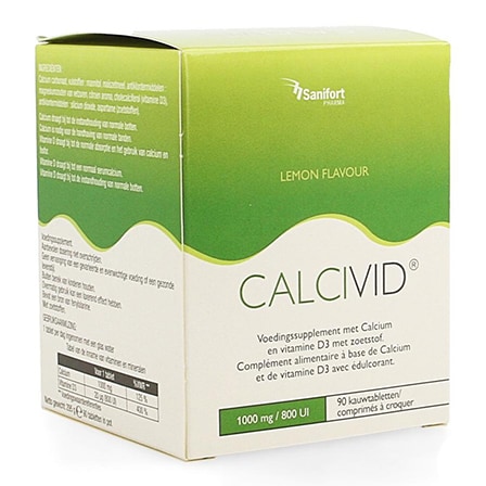 Calcivid 1000 mg/800 UI Citroen Calcivid 1000 mg/800 UI Citroen