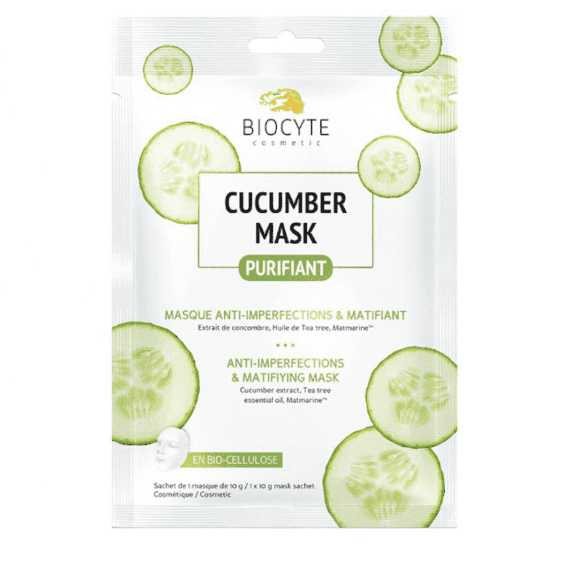 Biocyte Cucumber Mask Zuiverend 1 stuk