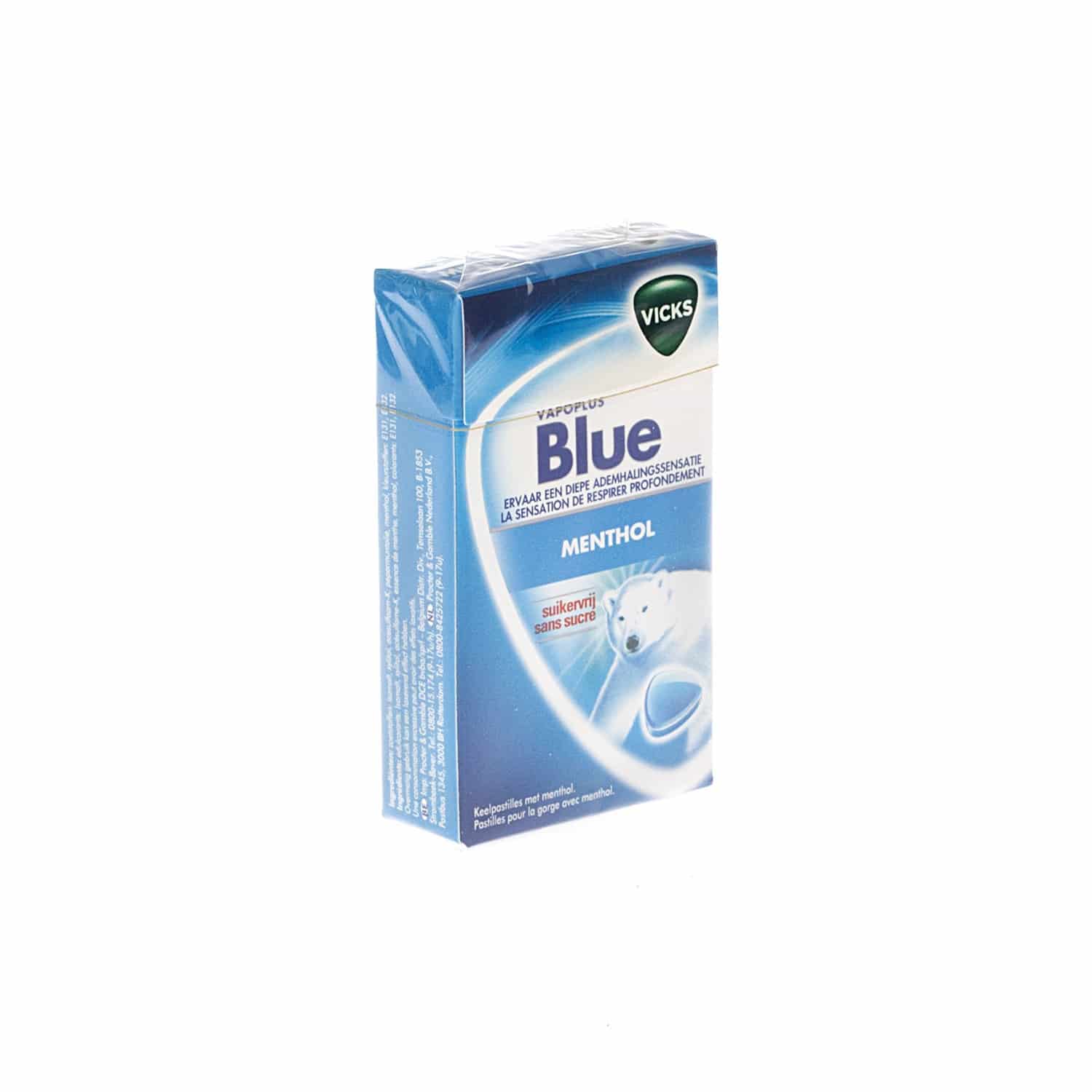 Vicks Blue Keelpastilles zonder Suiker Vicks Blue Keelpastilles zonder Suiker