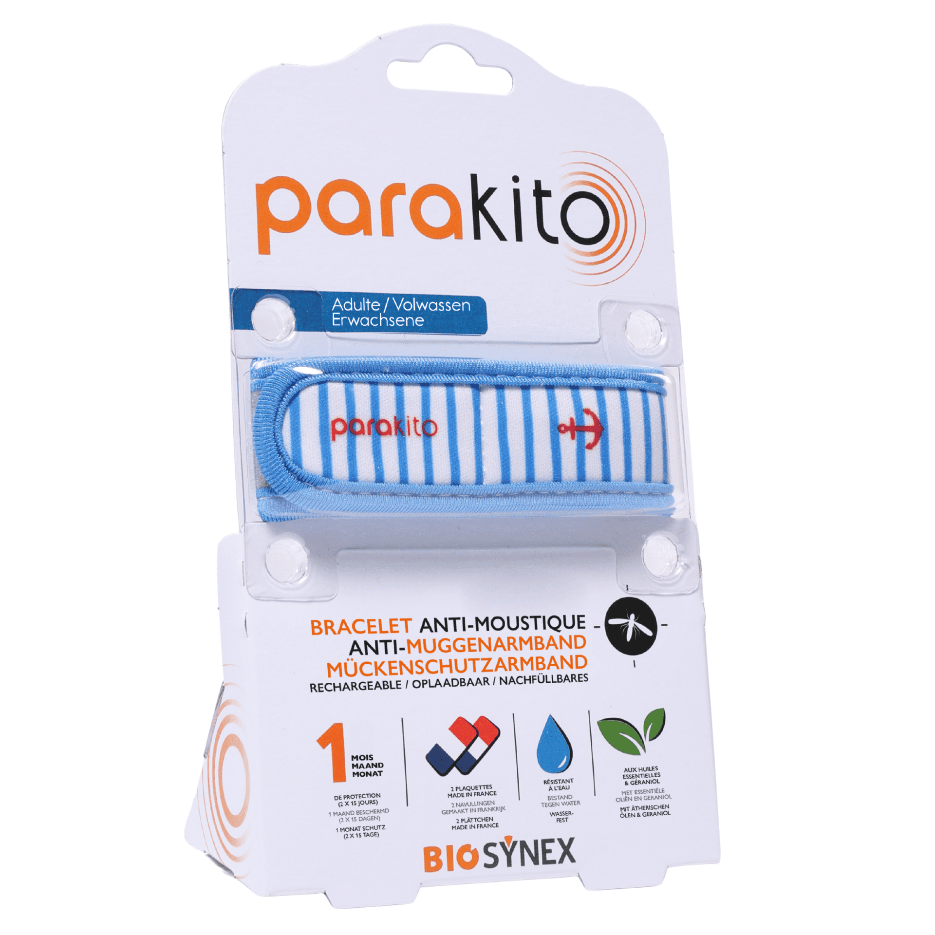 Parakito Volwassenen Anti-Muggenarmband