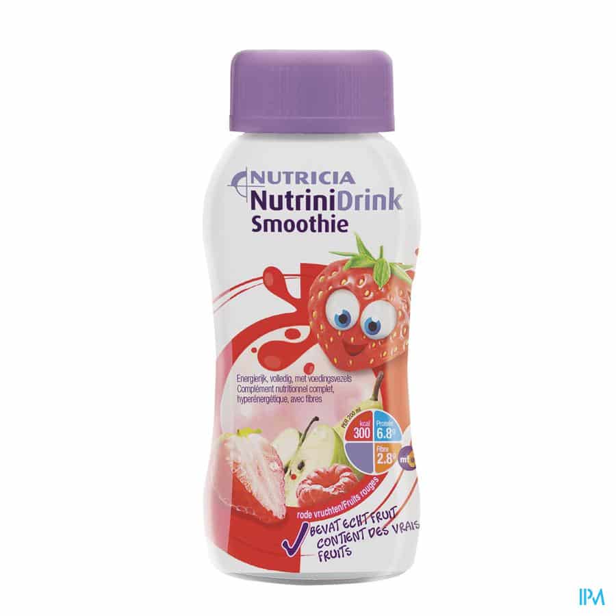 Nutrinidrink Smoothie Rode Vruchten Nutrinidrink Smoothie Rode Vruchten