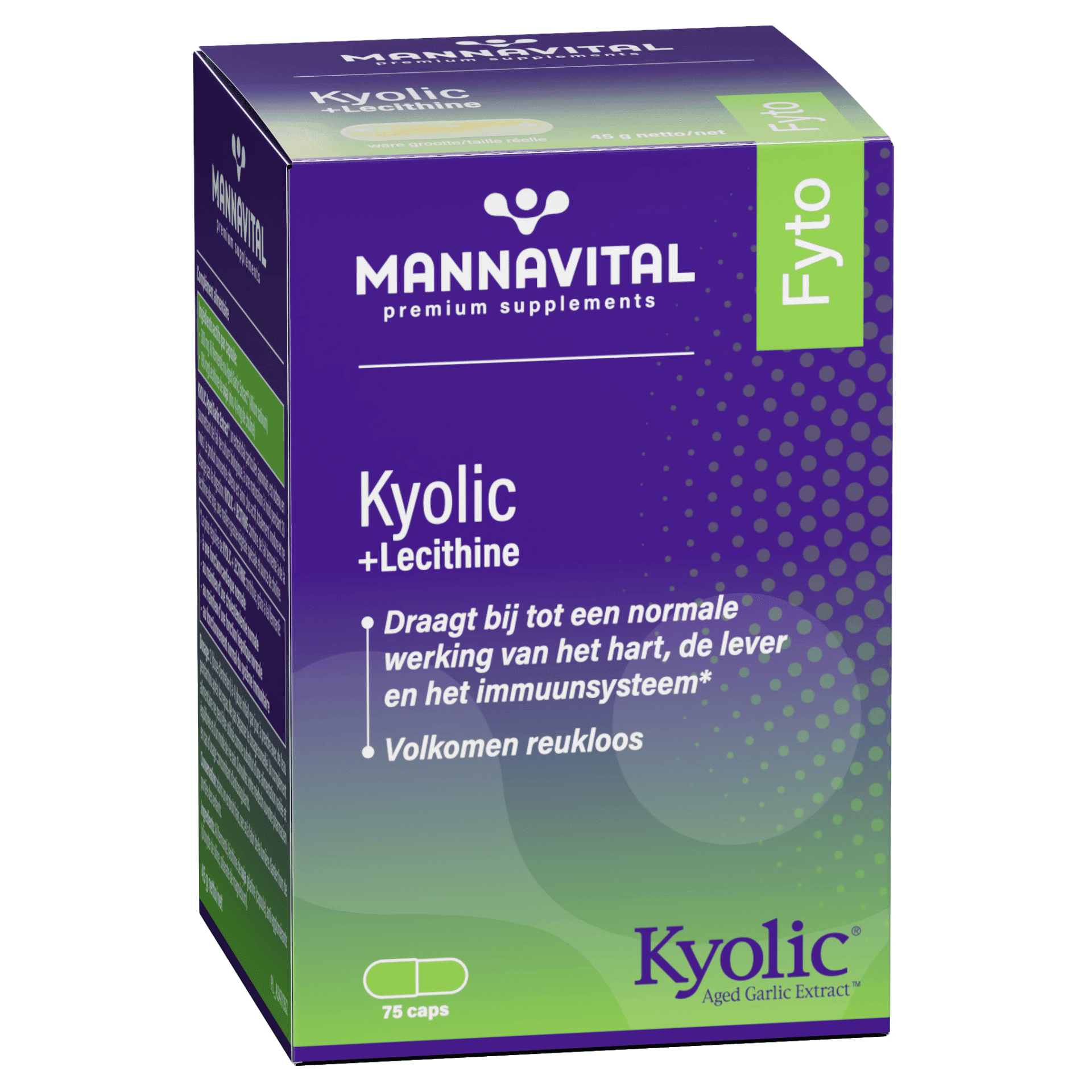 Mannavital Fyto Kyolic + Lecithine Mannavital Fyto Kyolic + Lecithine