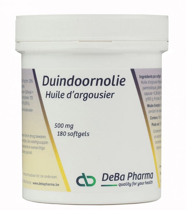 Deba Duindoornolie 500 mg Deba Duindoornolie 500 mg